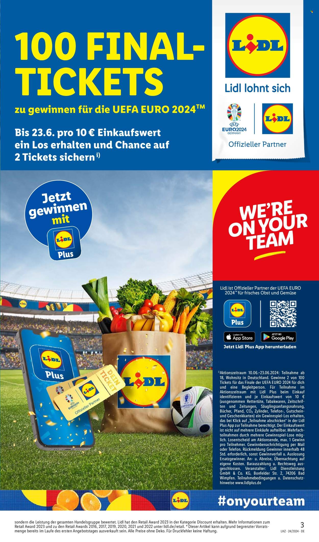 Lidl Prospekte  - 10.06.2024 - 15.06.2024. Seite 3
