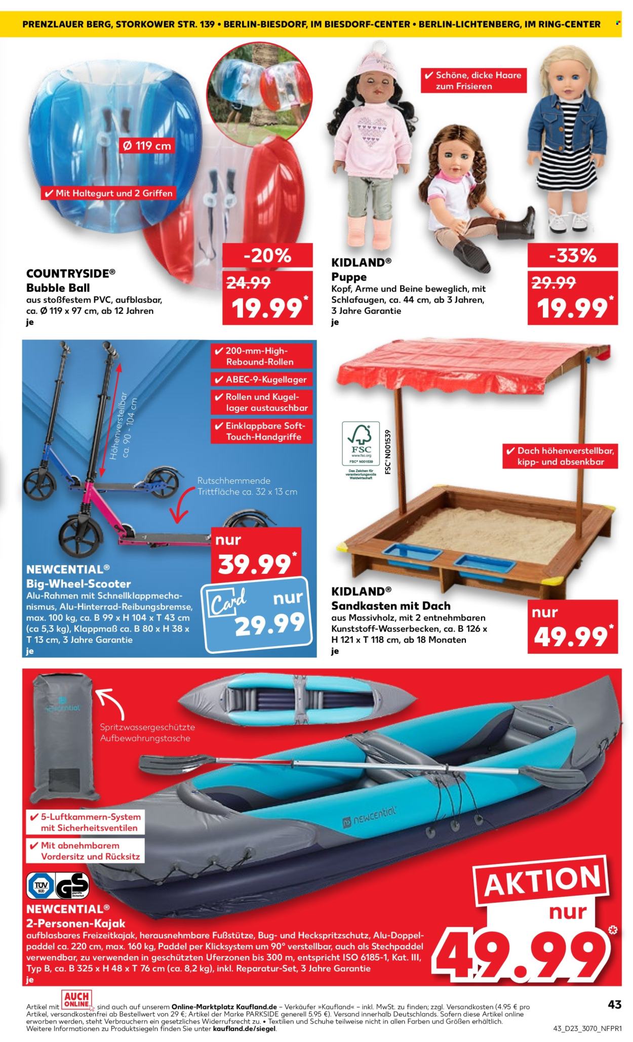Kaufland Prospekte  - 6.06.2024 - 12.06.2024. Seite 43