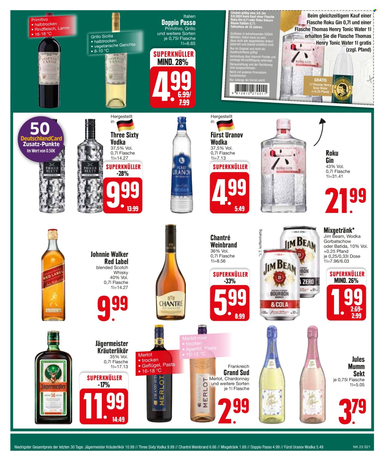 Edeka Prospekte  - 3.06.2024 - 8.06.2024. Seite 21