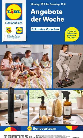 Prospekte Lidl - 17.06.2024 - 22.06.2024.