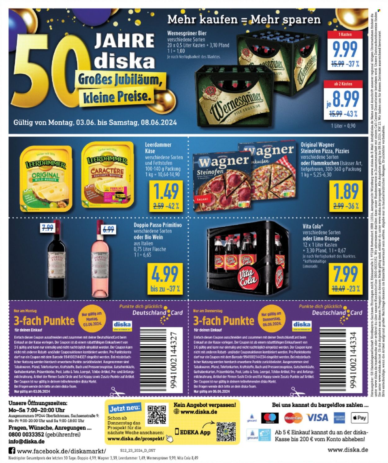 Diska Prospekte  - 3.06.2024 - 8.06.2024. Seite 12