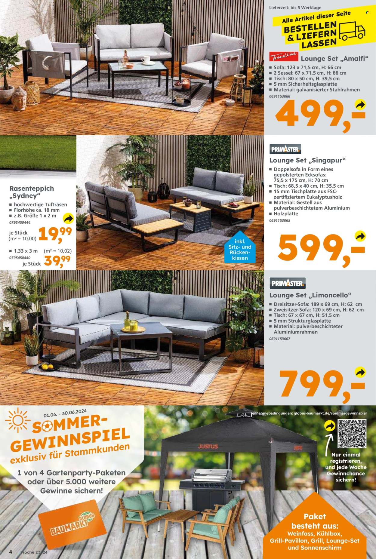 Globus Baumarkt Prospekte  - 3.06.2024 - 8.06.2024. Seite 4