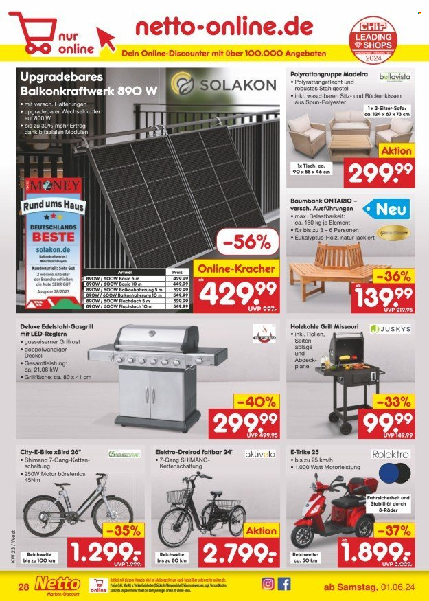 Netto Marken-Discount Prospekte  - 3.06.2024 - 8.06.2024. Seite 34