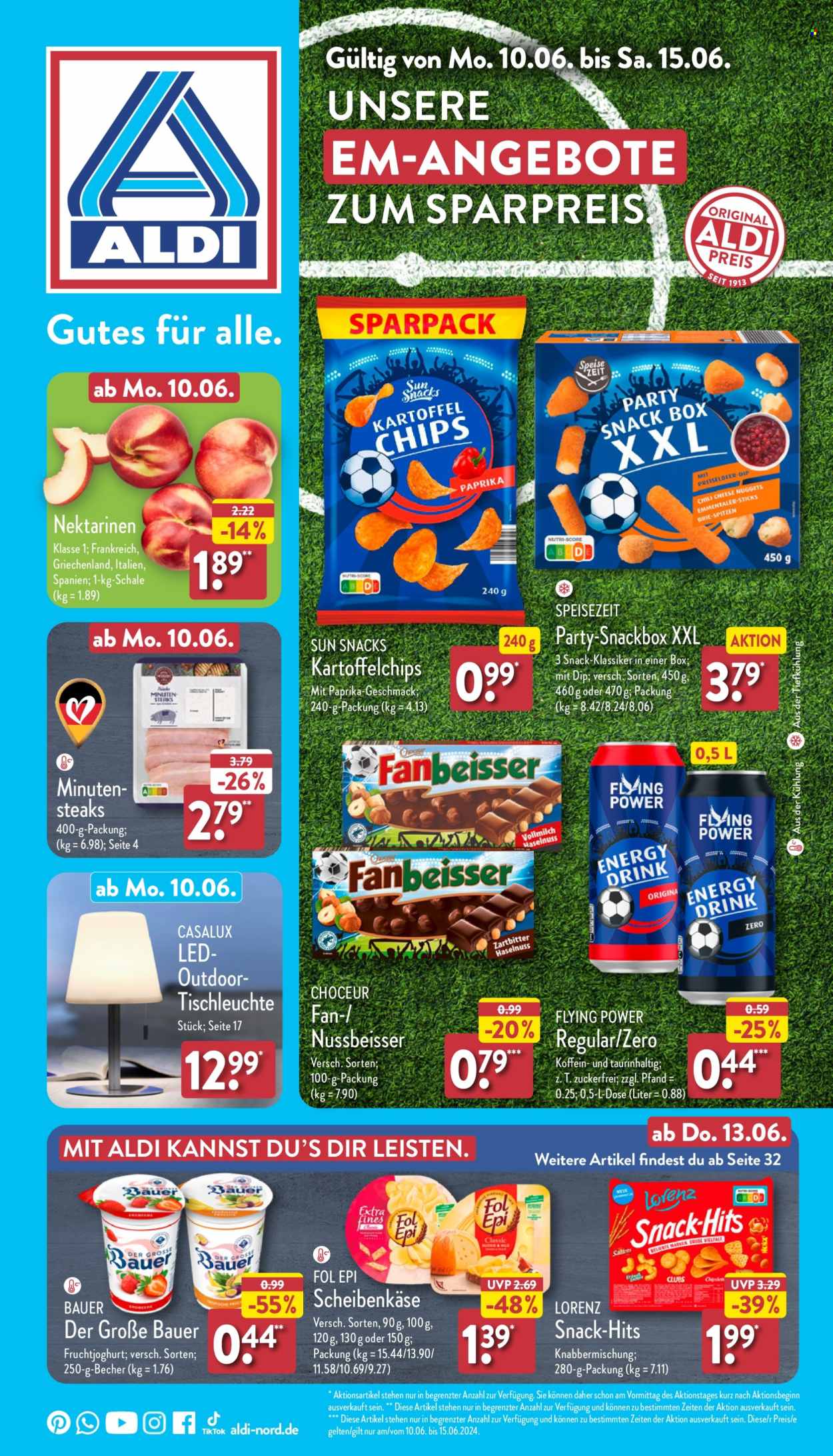 ALDI Nord Prospekte  - 10.06.2024 - 15.06.2024. Seite 1