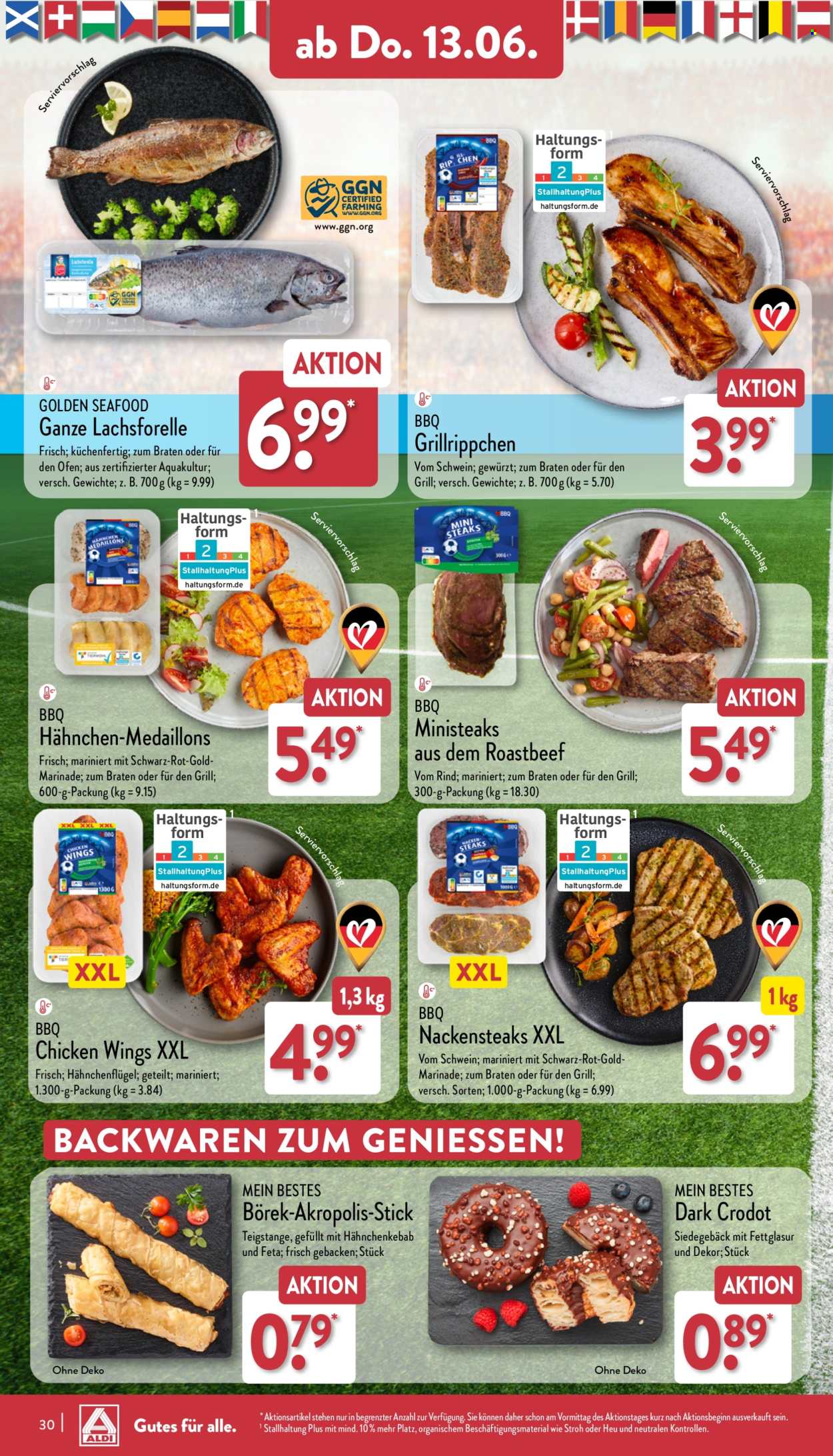 ALDI Nord Prospekte  - 10.06.2024 - 15.06.2024. Seite 30