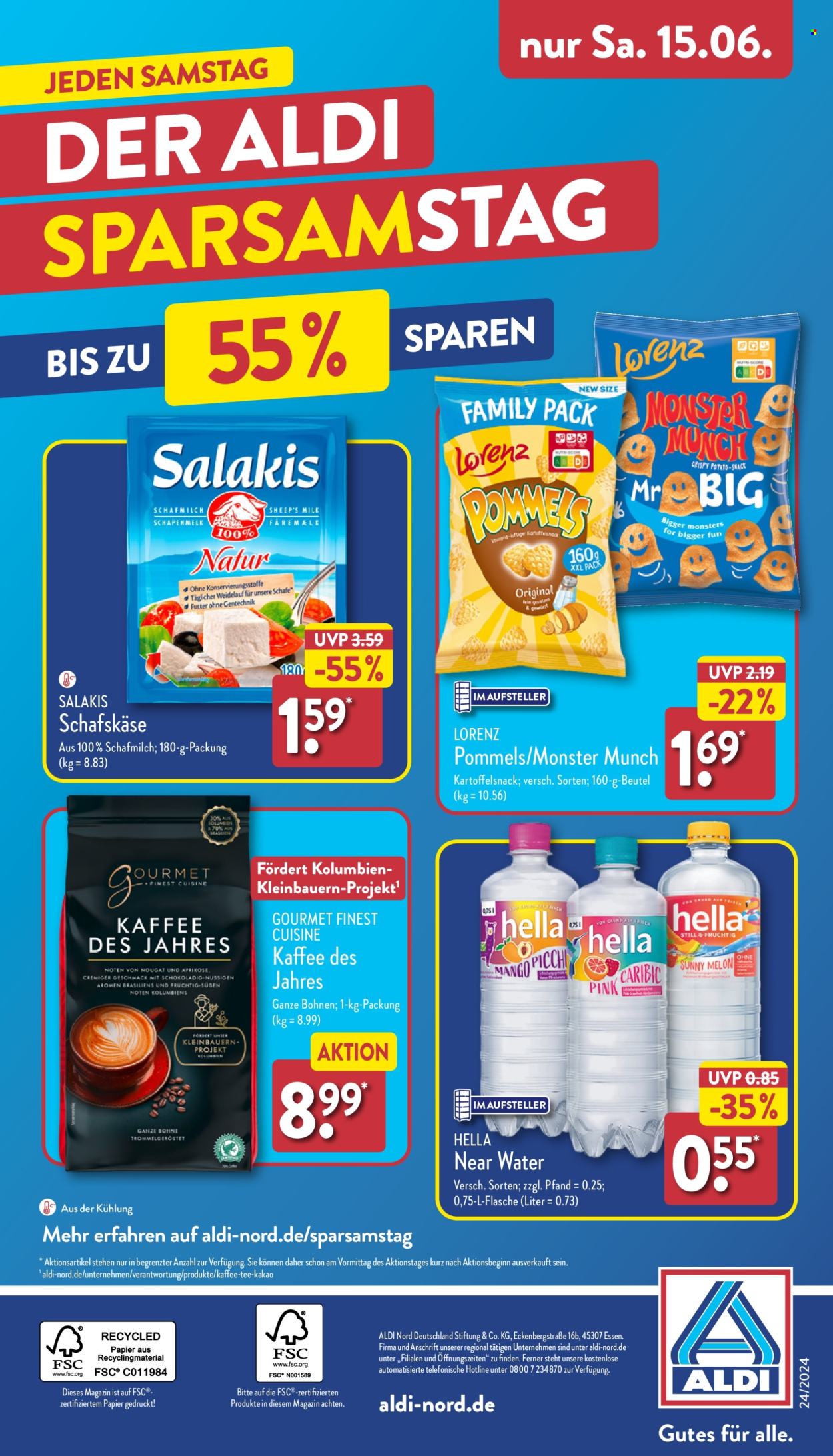 ALDI Nord Prospekte  - 10.06.2024 - 15.06.2024. Seite 45