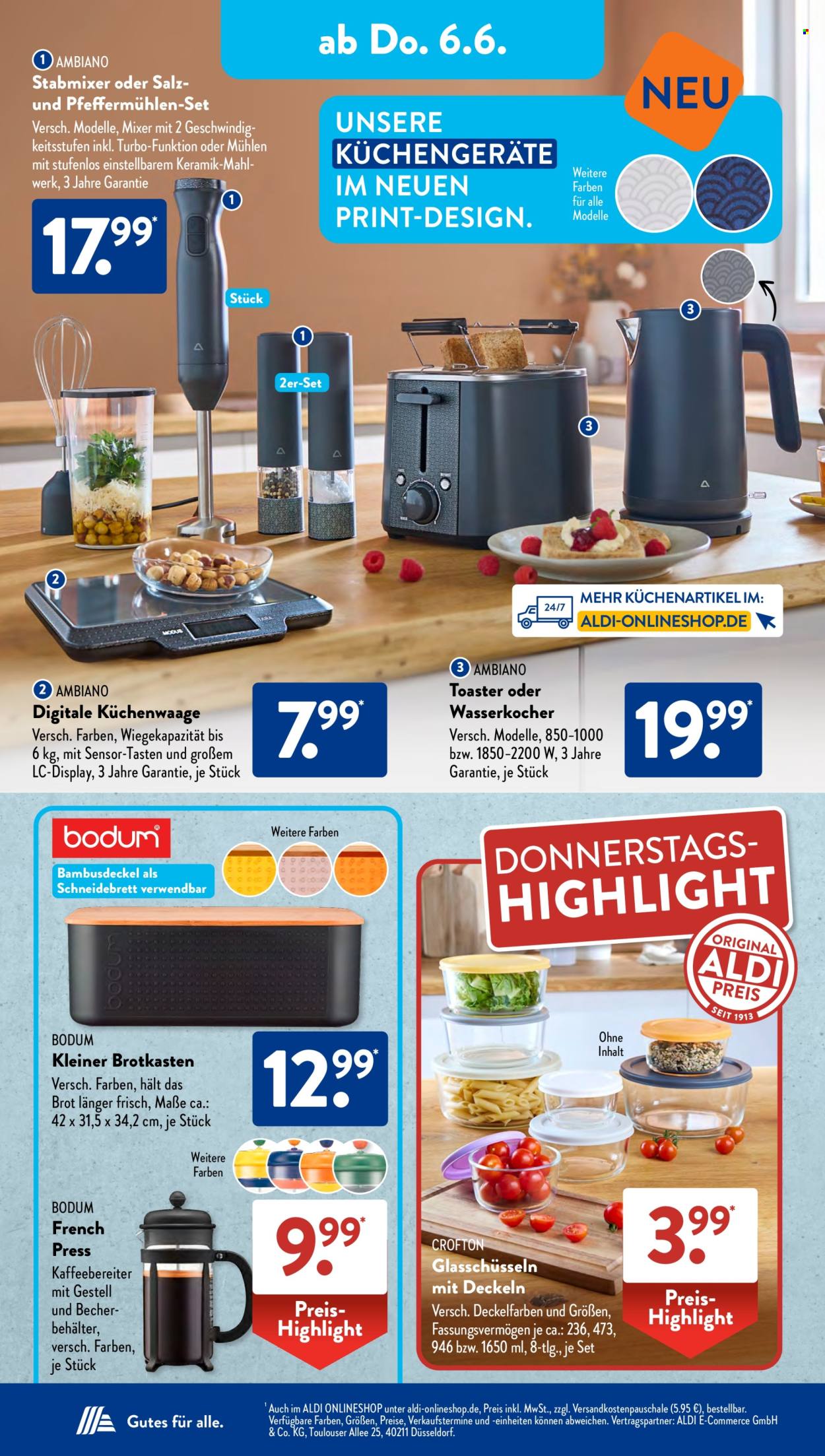 ALDI SÜD Prospekte  - 3.06.2024 - 8.06.2024. Seite 19