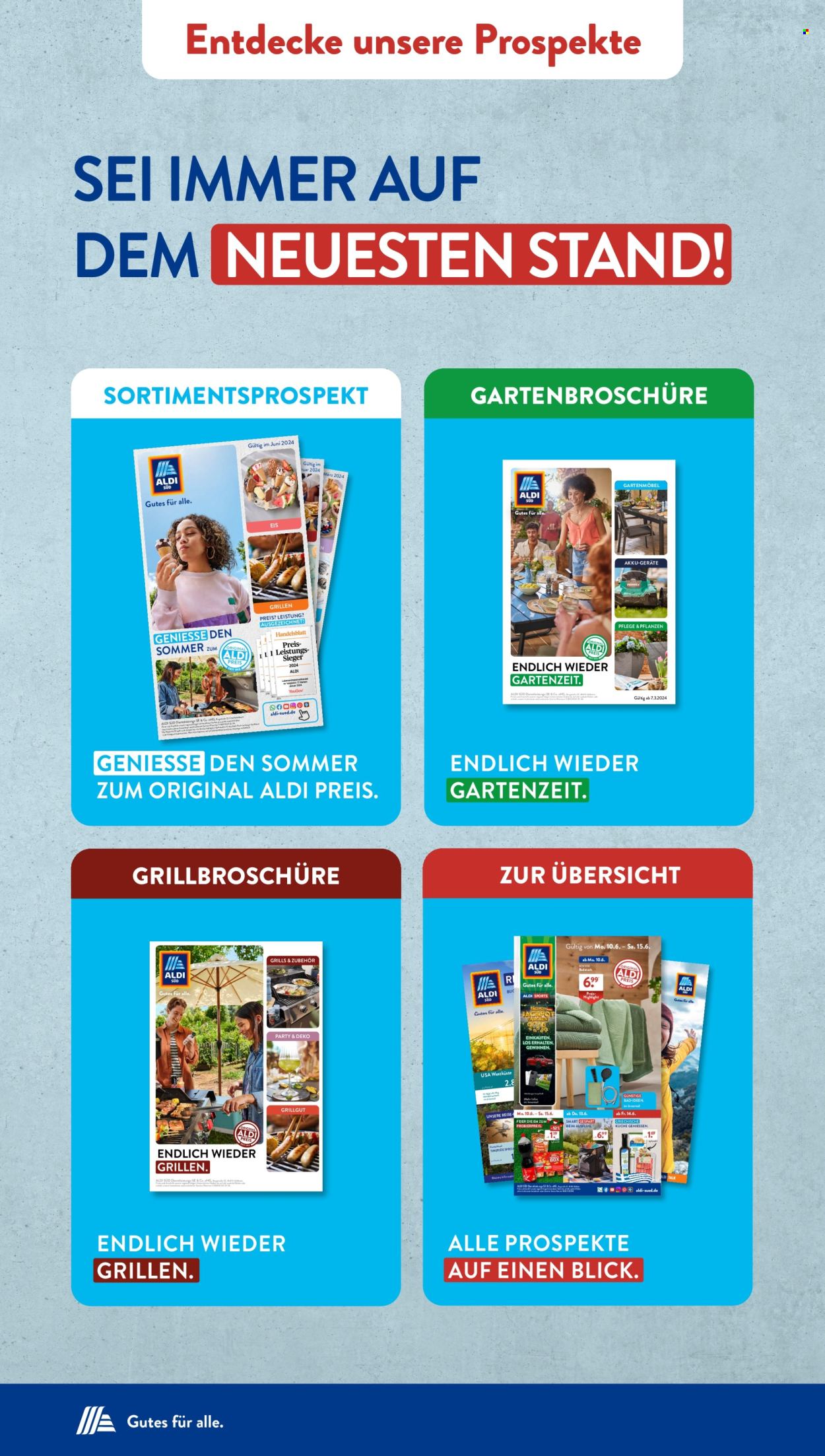 ALDI SÜD Prospekte  - 3.06.2024 - 8.06.2024. Seite 44