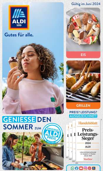 Prospekte ALDI SÜD - 2.06.2024 - 30.06.2024.