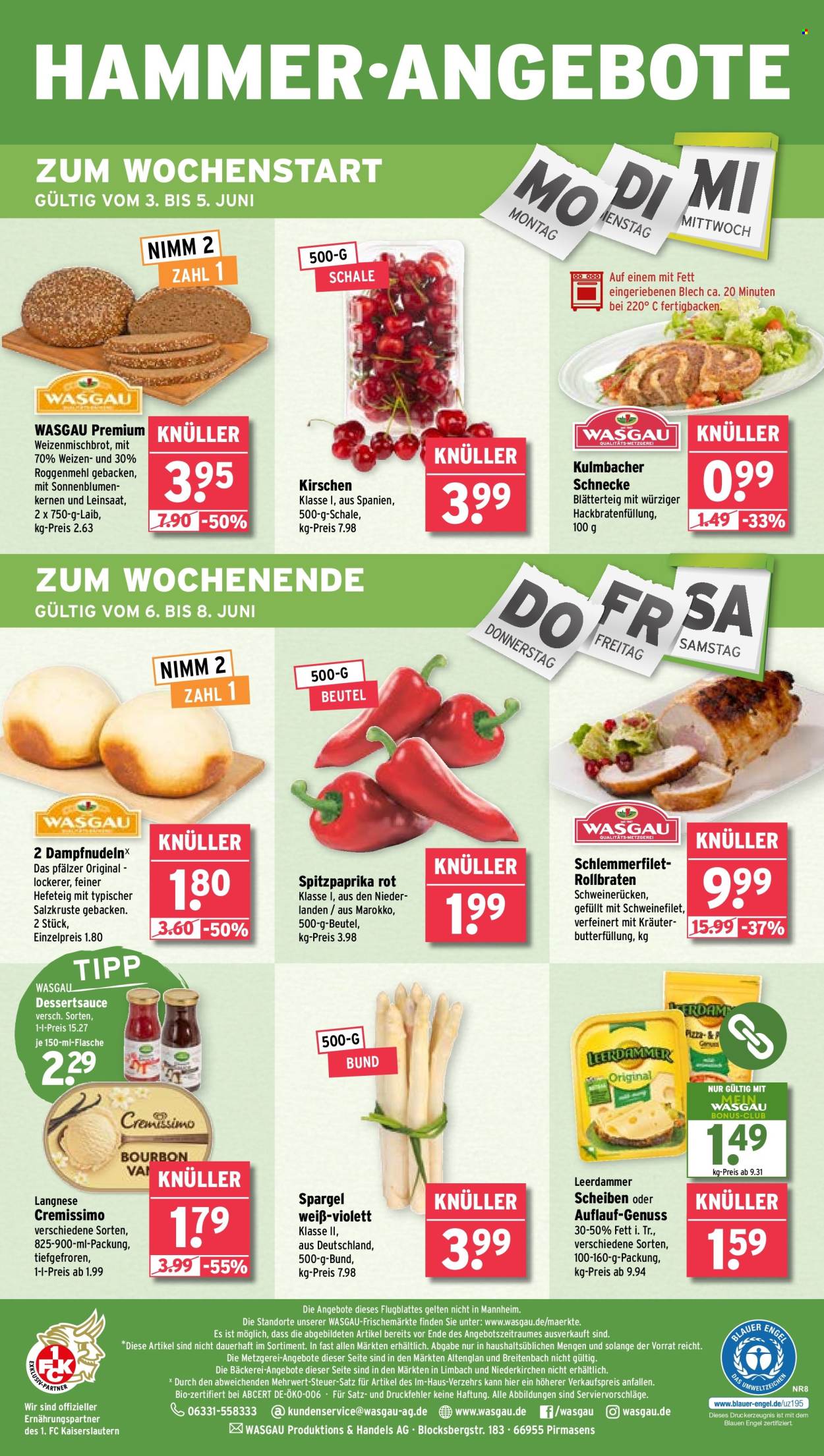 Wasgau Prospekte  - 3.06.2024 - 8.06.2024. Seite 28