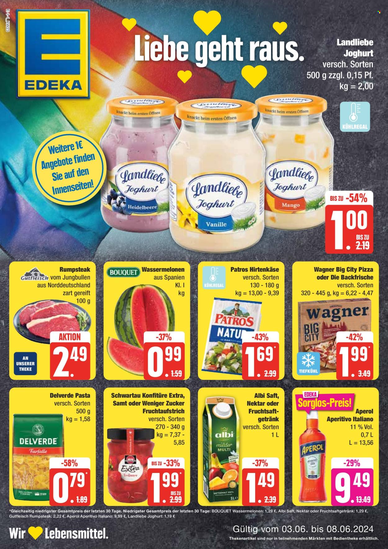 Edeka Prospekte  - 3.06.2024 - 8.06.2024. Seite 1