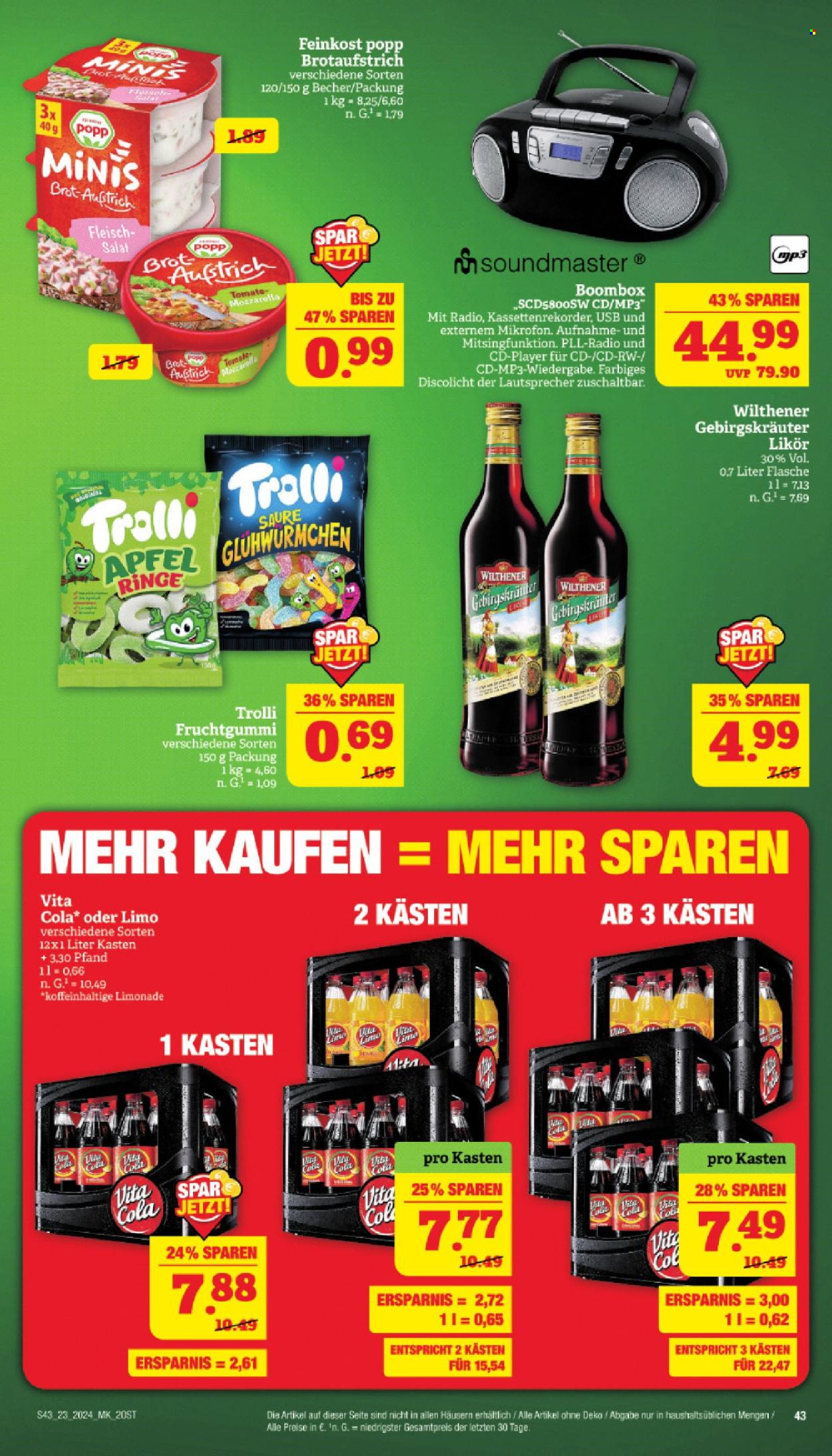 Marktkauf Prospekte  - 3.06.2024 - 8.06.2024. Seite 43