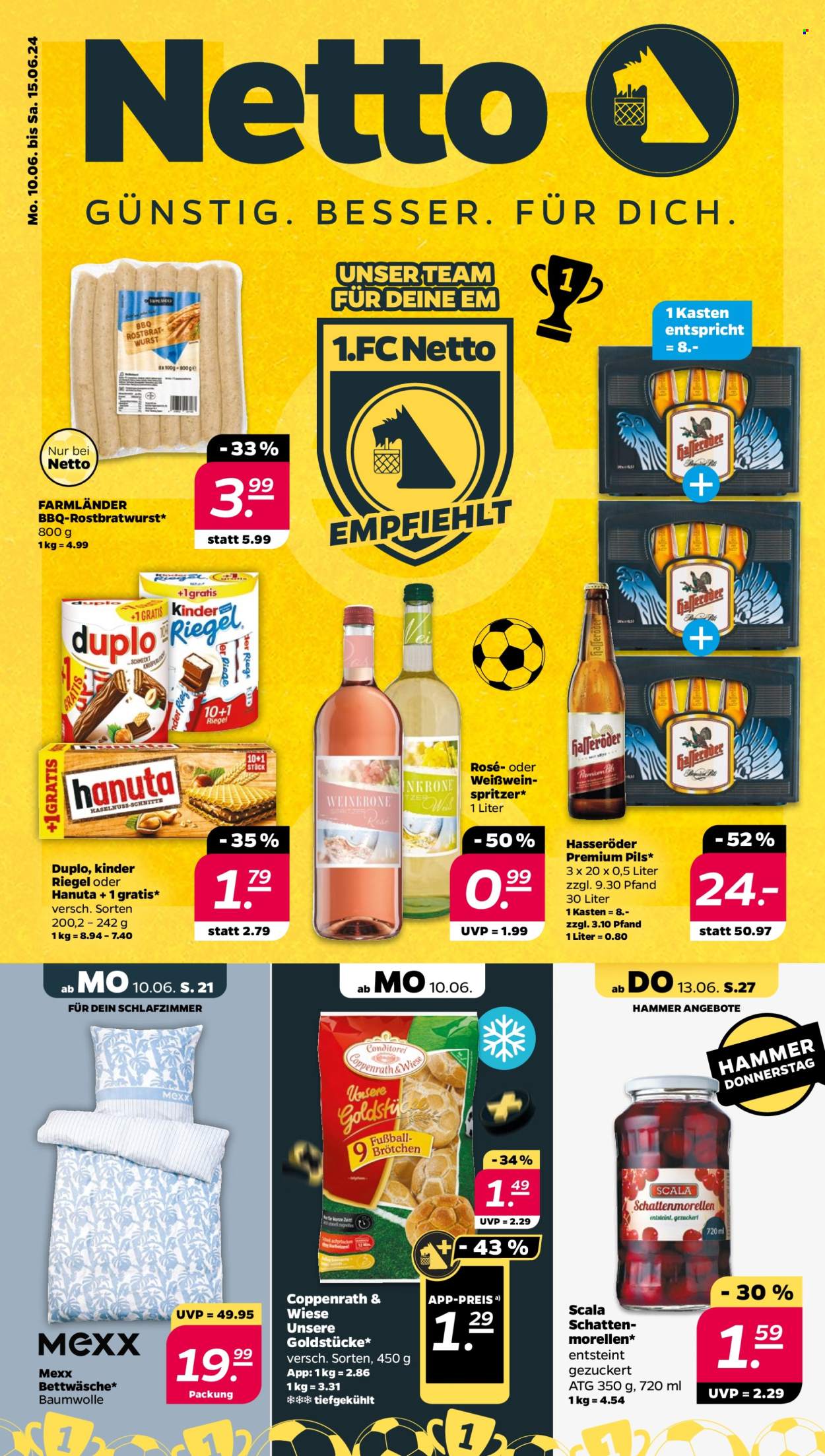 Netto Prospekte  - 10.06.2024 - 15.06.2024. Seite 1