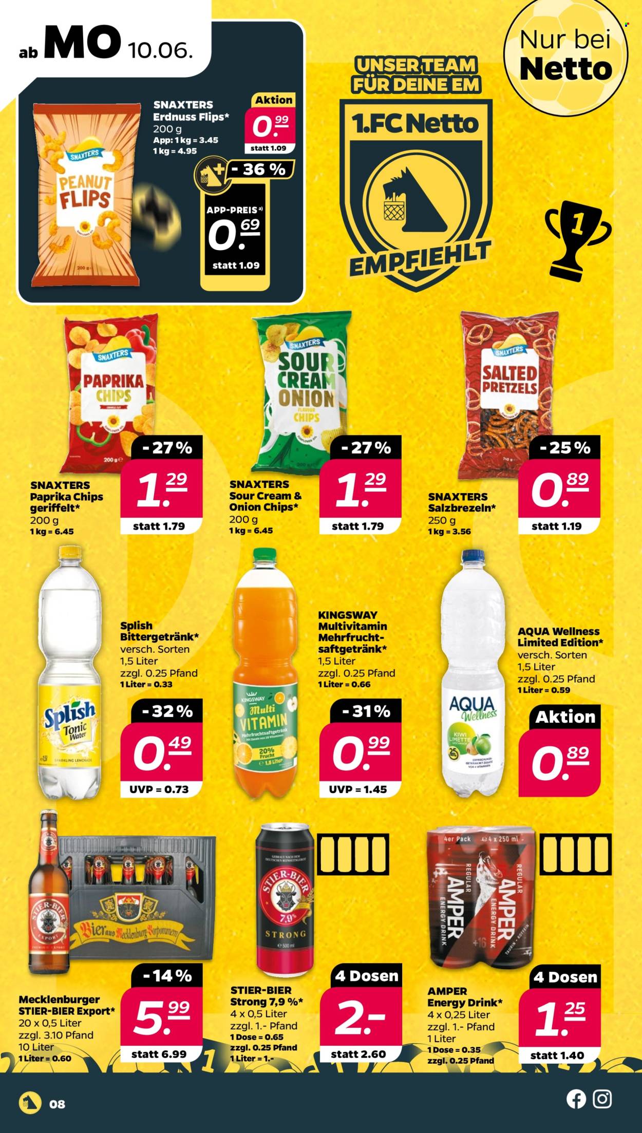 Netto Prospekte  - 10.06.2024 - 15.06.2024. Seite 8