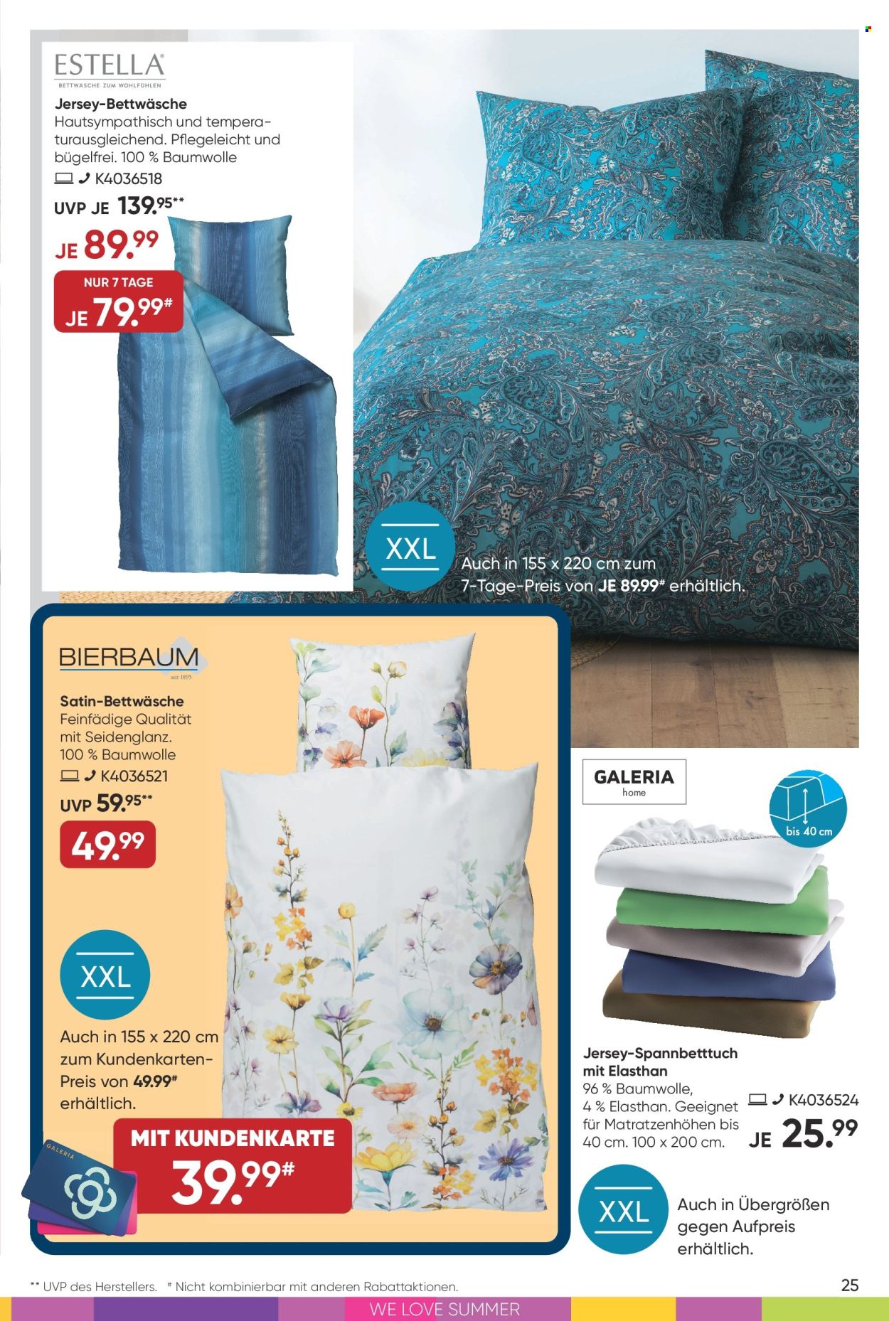 GALERIA Karstadt Kaufhof Prospekte  - 5.06.2024 - 11.06.2024. Seite 25