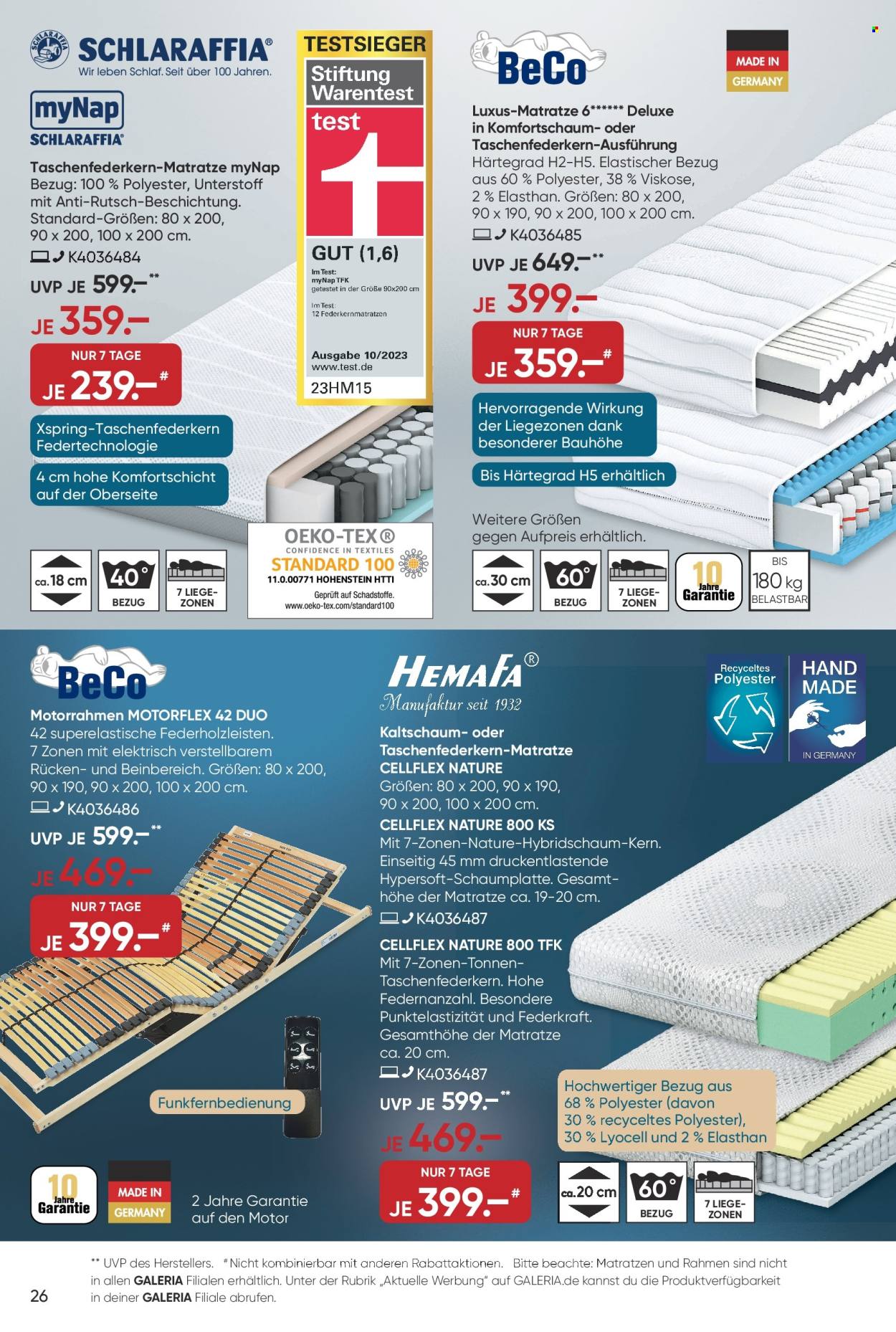 GALERIA Karstadt Kaufhof Prospekte  - 5.06.2024 - 11.06.2024. Seite 26