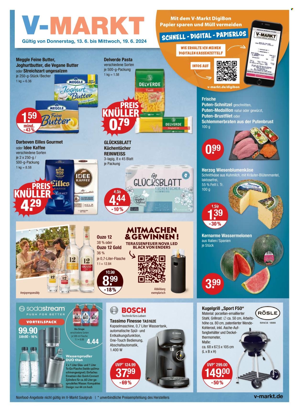 V-Markt Prospekte  - 13.06.2024 - 19.06.2024. Seite 1