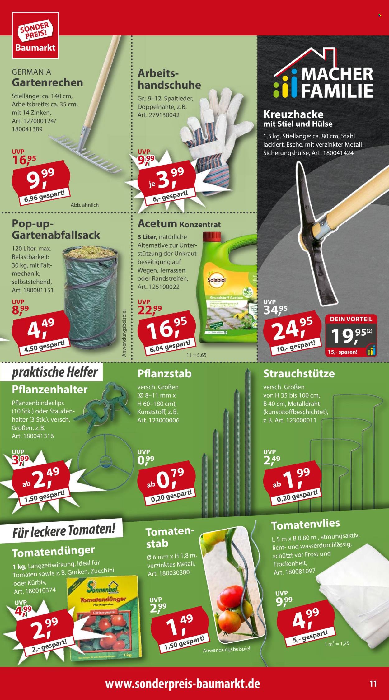 Sonderpreis-Baumarkt Prospekte  - 15.06.2024 - 21.06.2024. Seite 11