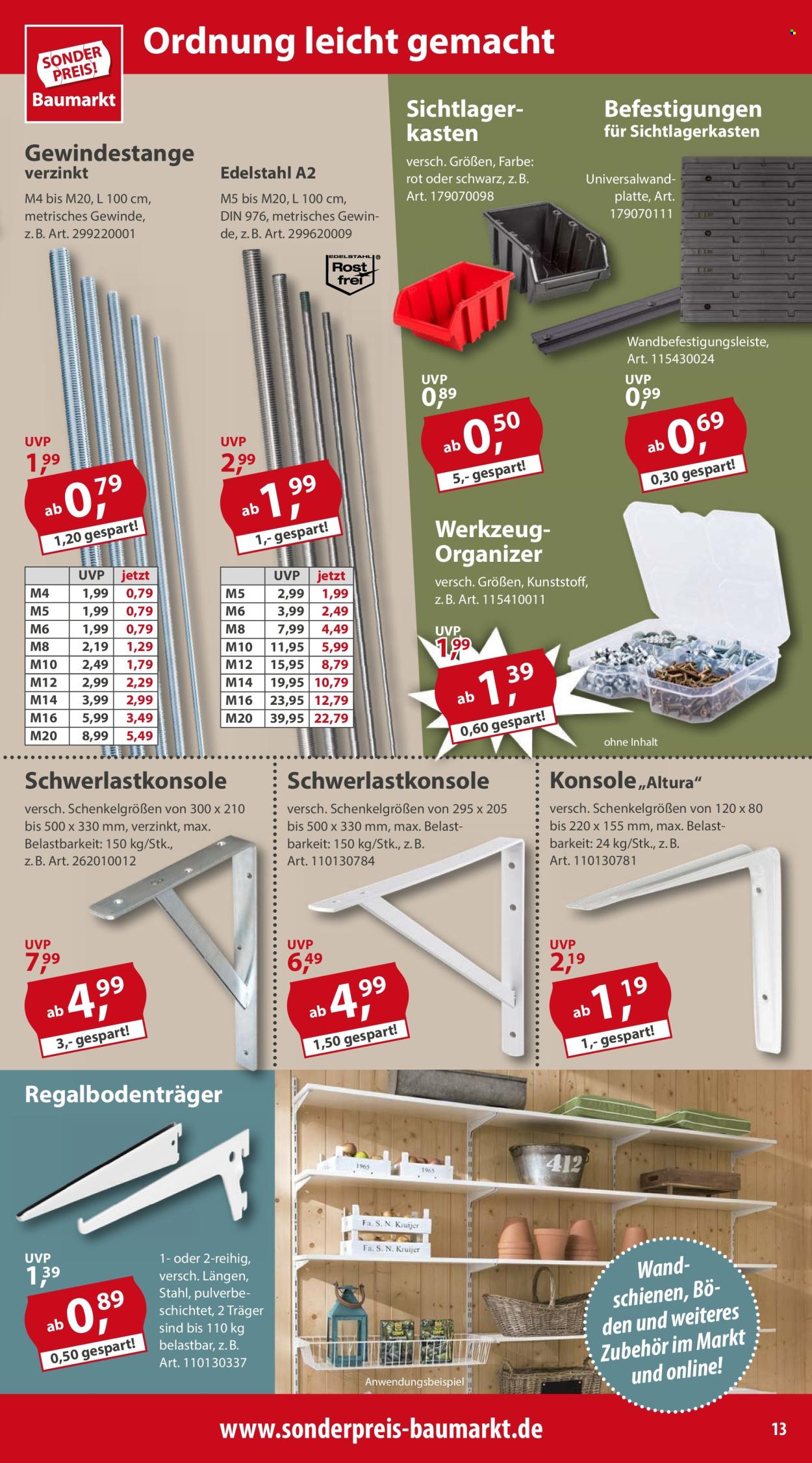 Sonderpreis-Baumarkt Prospekte  - 15.06.2024 - 21.06.2024. Seite 13