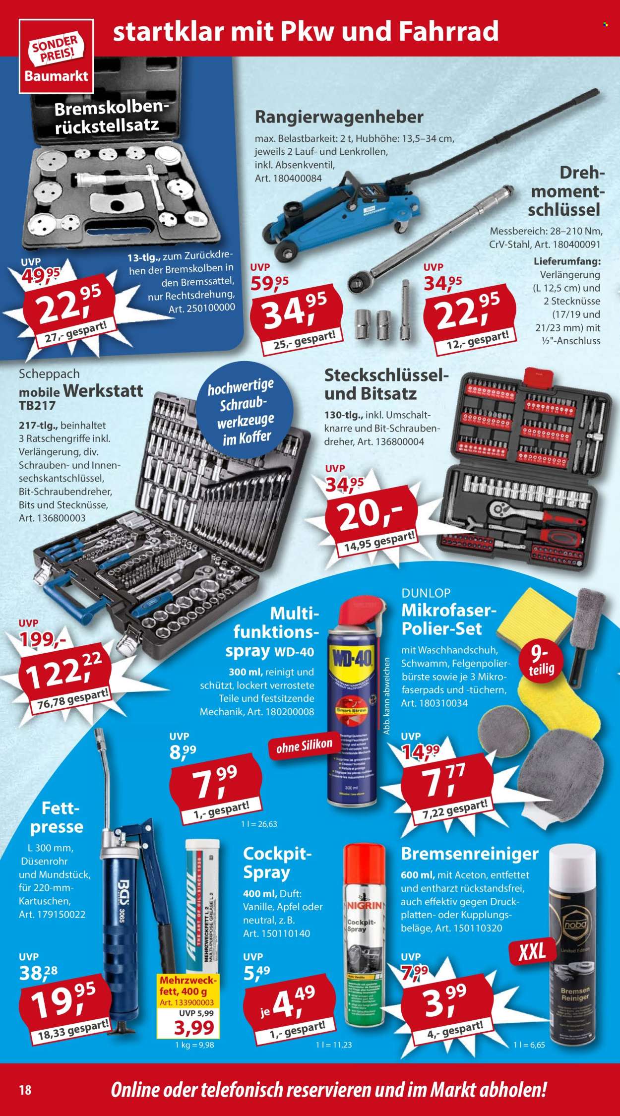 Sonderpreis-Baumarkt Prospekte  - 15.06.2024 - 21.06.2024. Seite 18