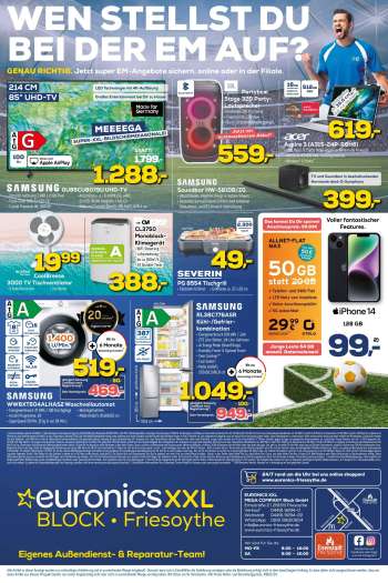 Prospekte Euronics - 8.06.2024 - 23.06.2024.