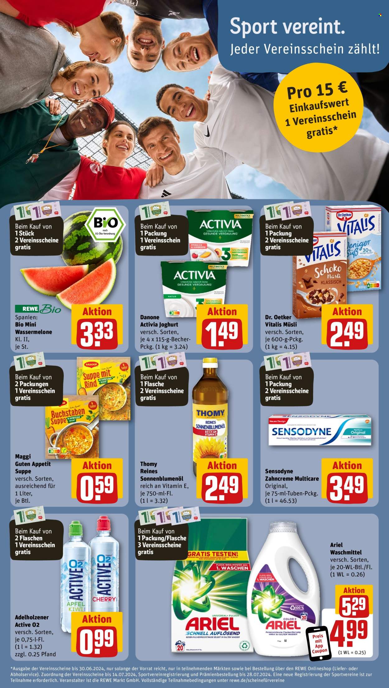 Leták REWE - 10.6.2024 - 15.6.2024. Strana 25