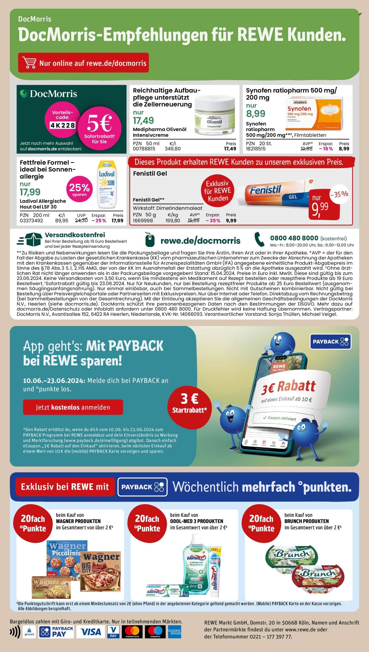 Leták REWE - 10.6.2024 - 15.6.2024. Strana 34
