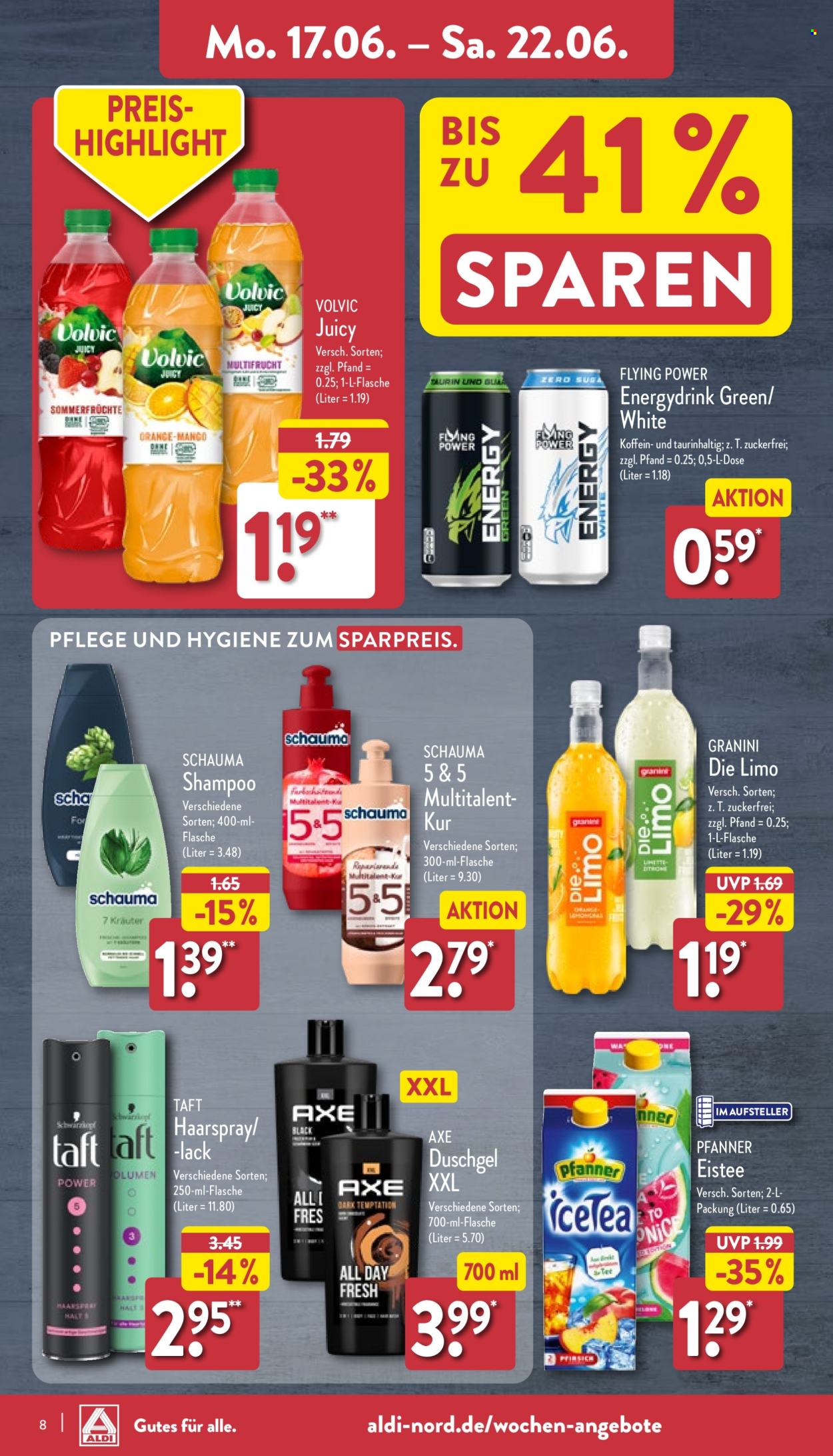 ALDI Nord Prospekte  - 17.06.2024 - 22.06.2024. Seite 8