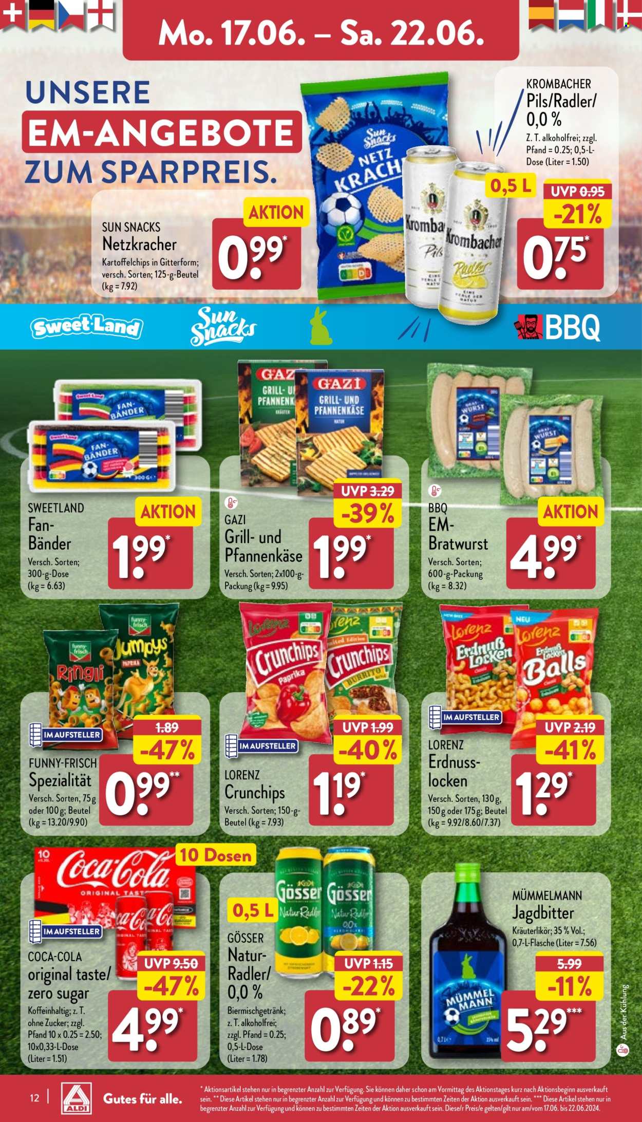 ALDI Nord Prospekte  - 17.06.2024 - 22.06.2024. Seite 12