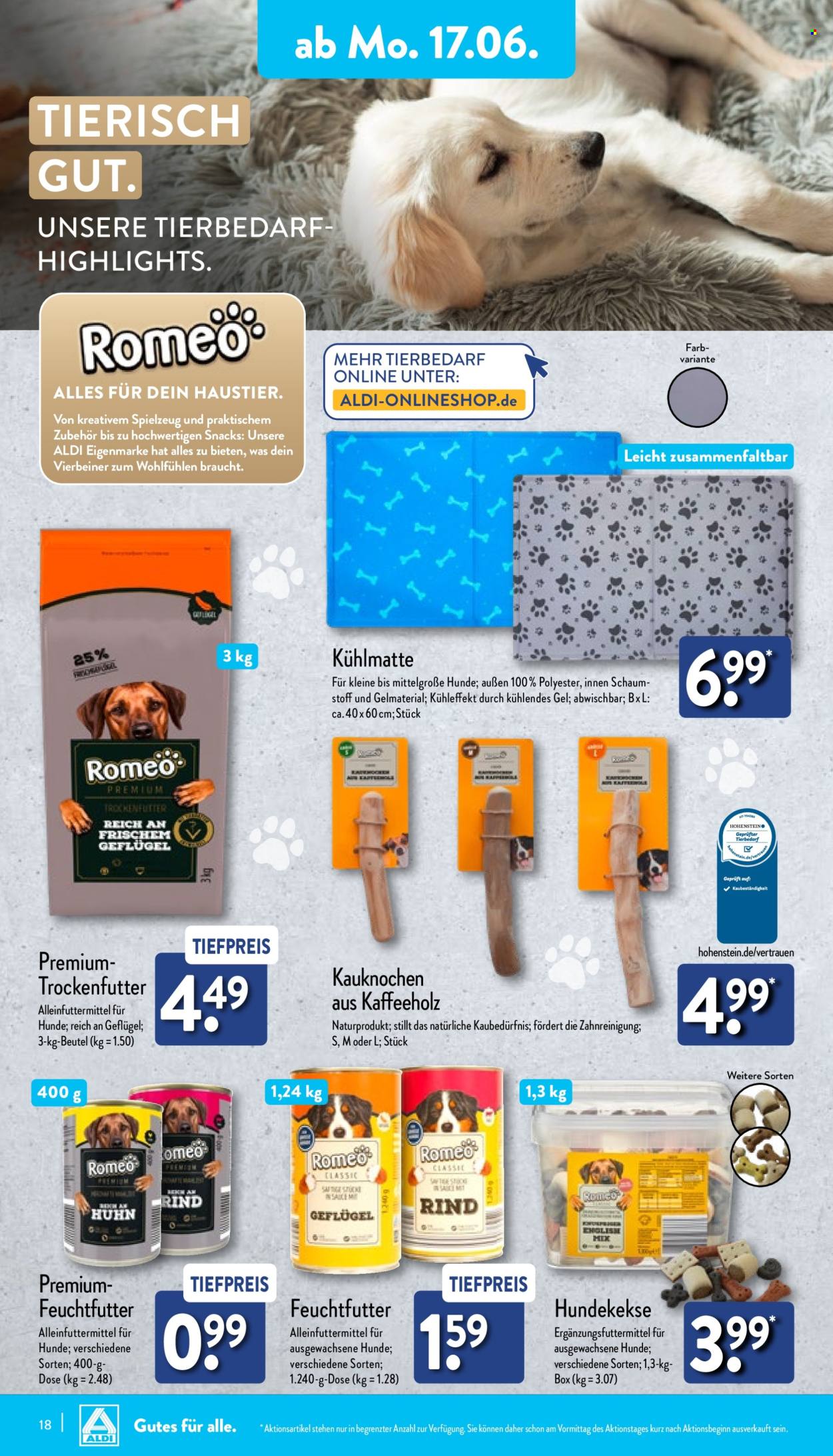 ALDI Nord Prospekte  - 17.06.2024 - 22.06.2024. Seite 18