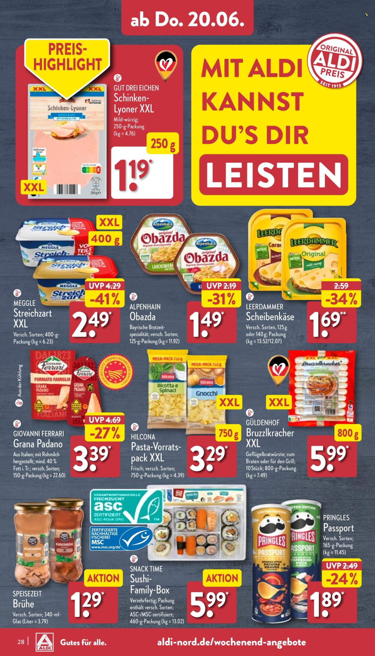 ALDI Nord Prospekte  - 17.06.2024 - 22.06.2024. Seite 28