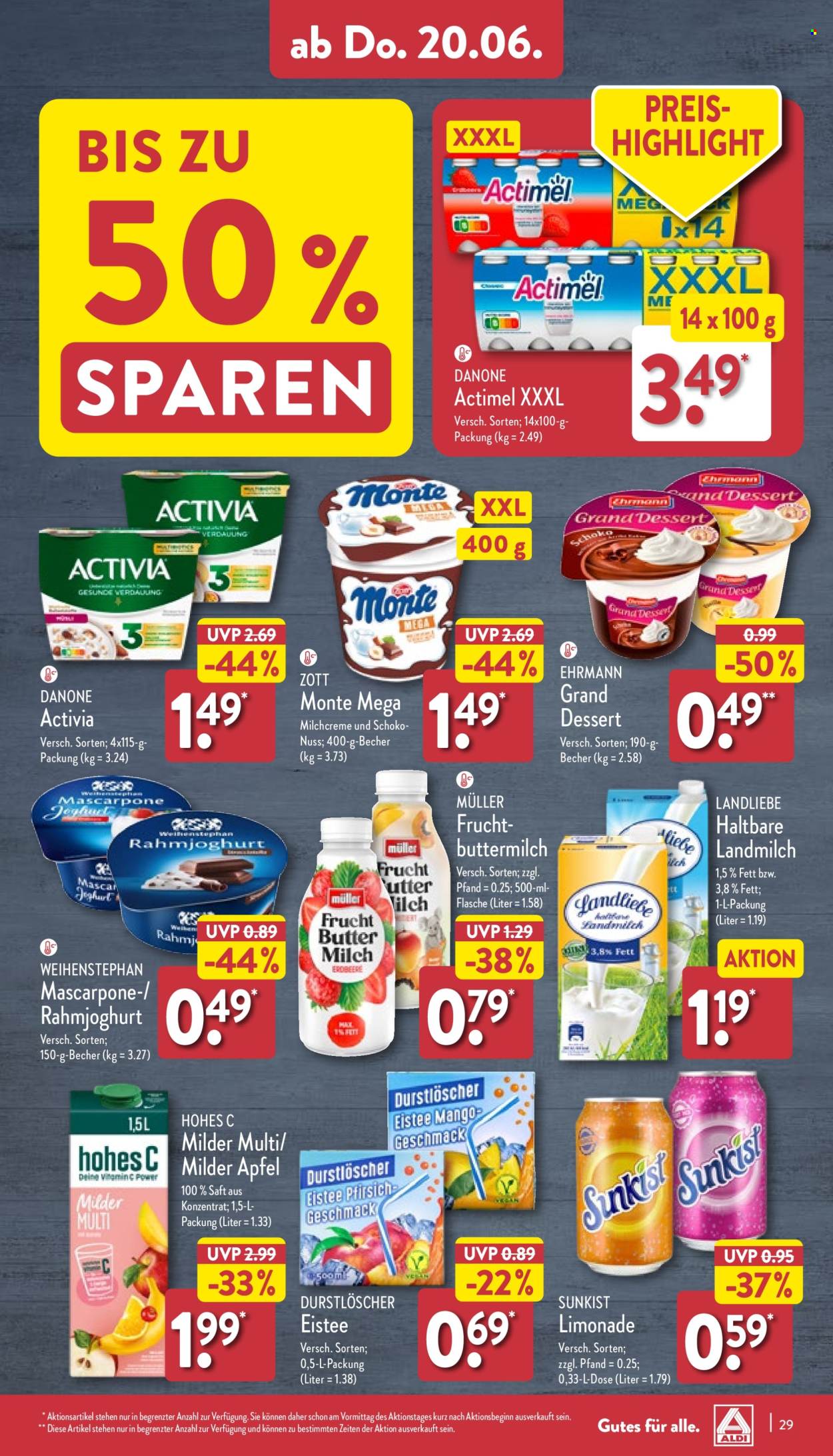ALDI Nord Prospekte  - 17.06.2024 - 22.06.2024. Seite 29