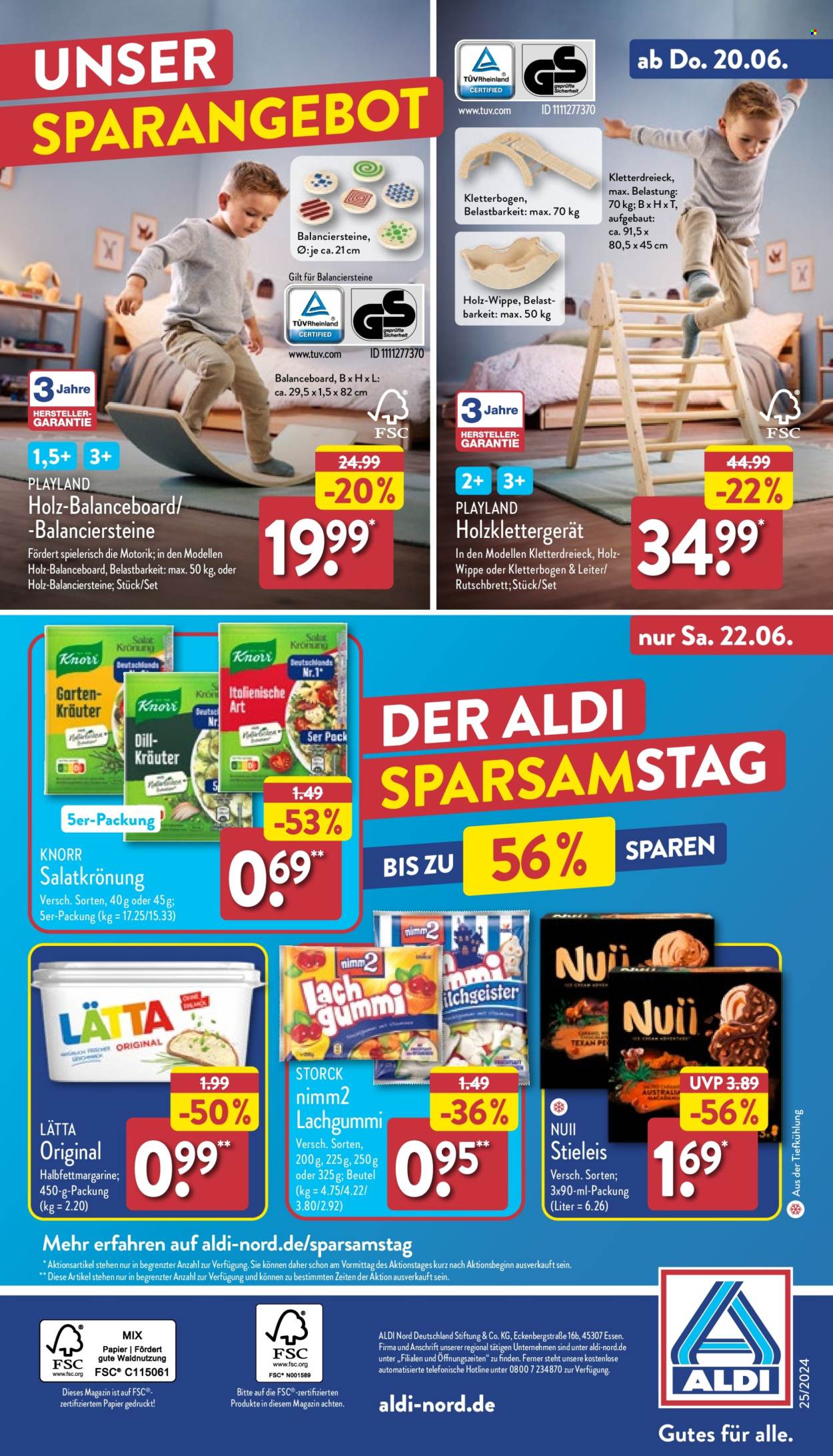 ALDI Nord Prospekte  - 17.06.2024 - 22.06.2024. Seite 41