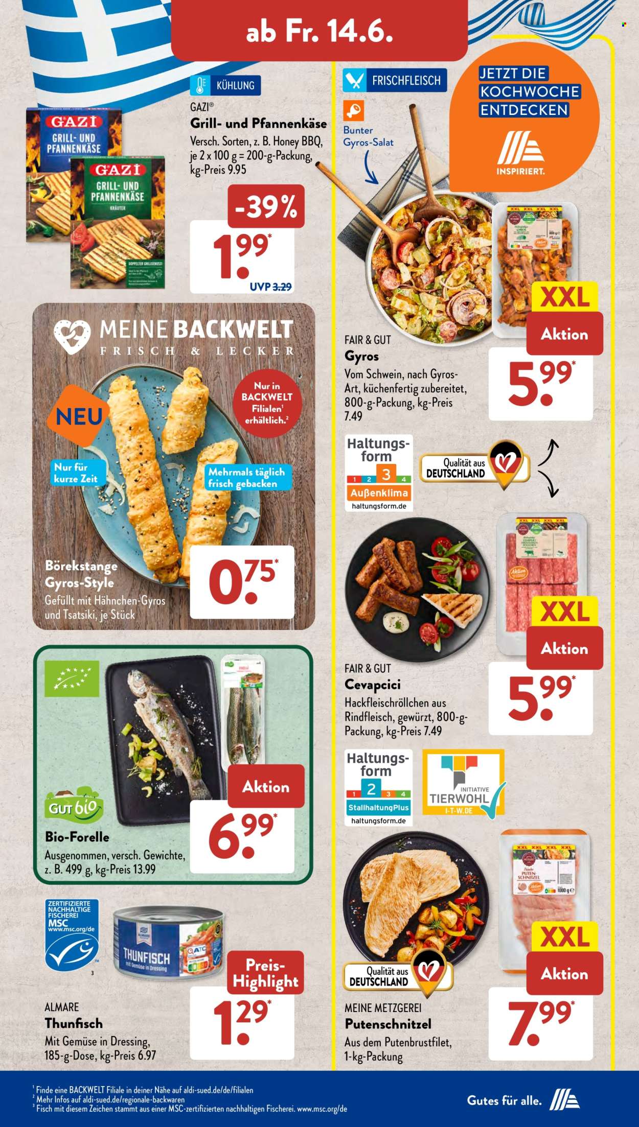 ALDI SÜD Prospekte  - 10.06.2024 - 15.06.2024. Seite 32