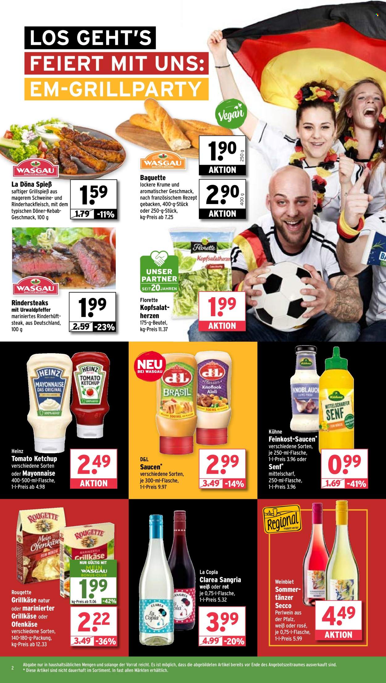 Wasgau Prospekte  - 10.06.2024 - 15.06.2024. Seite 2