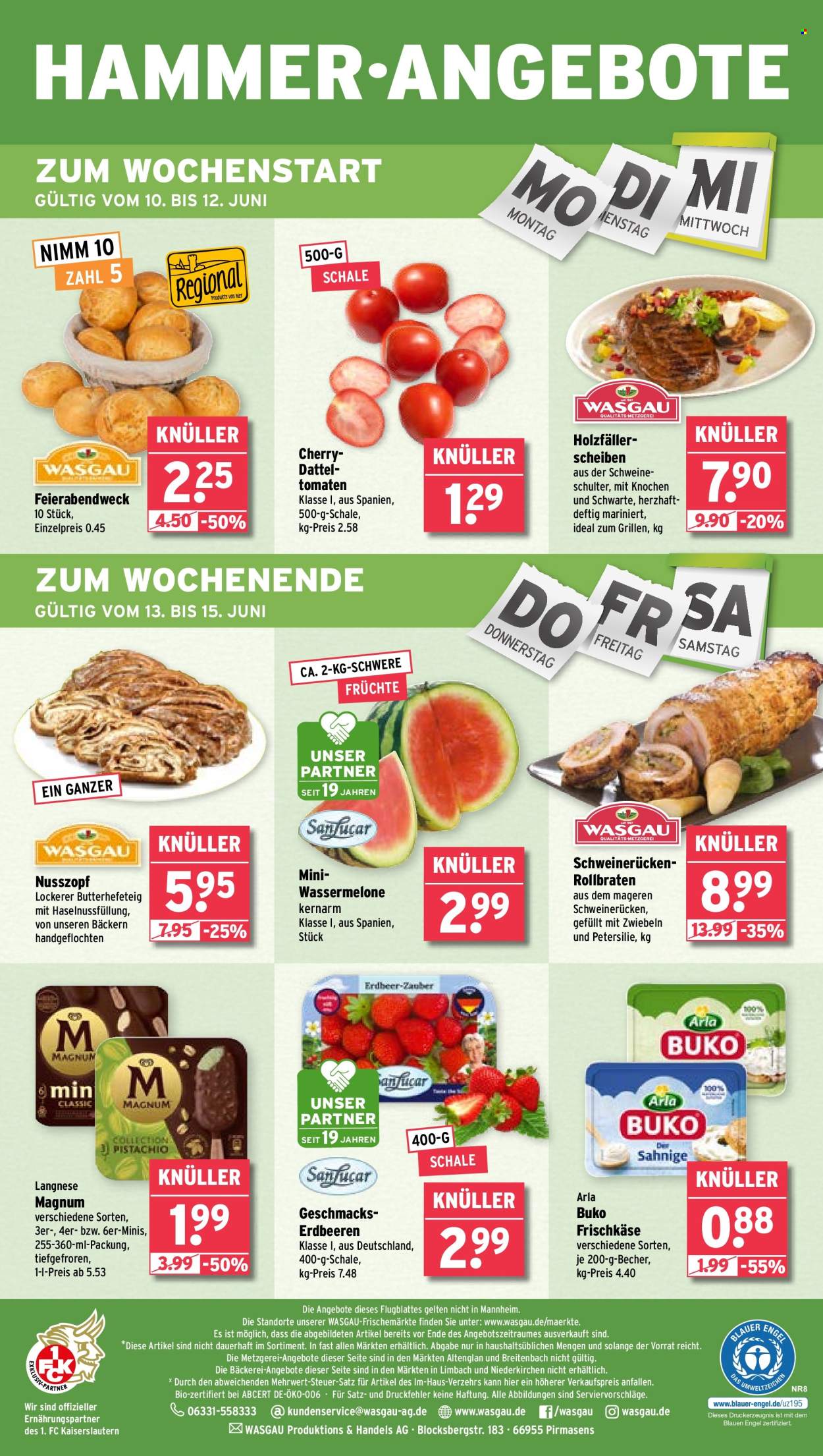 Wasgau Prospekte  - 10.06.2024 - 15.06.2024. Seite 24