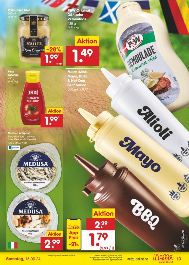 Netto Marken-Discount Prospekte  - 10.06.2024 - 15.06.2024. Seite 15