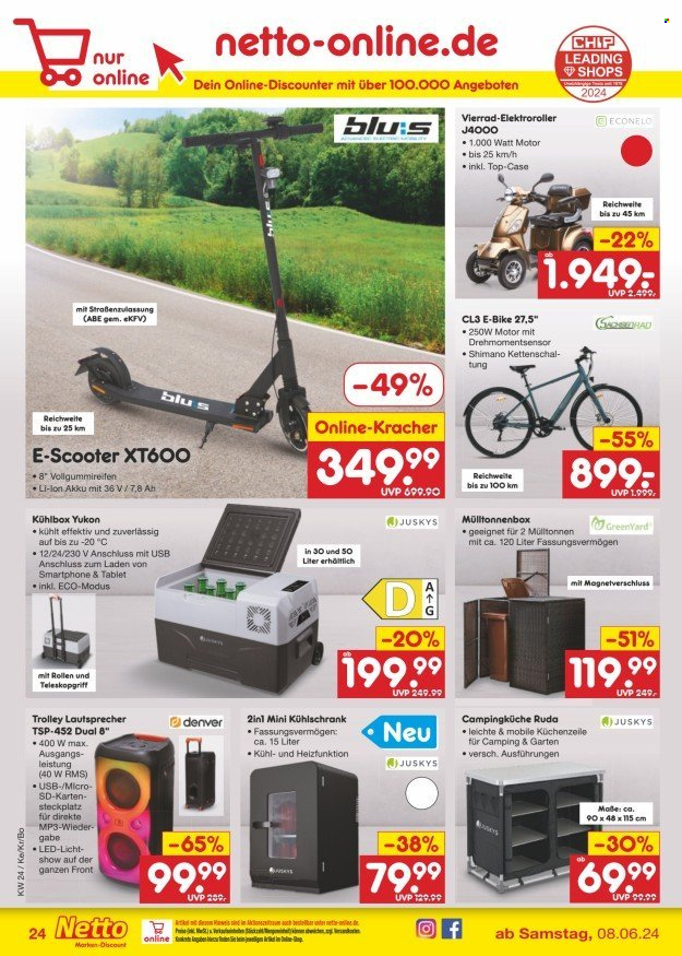 Netto Marken-Discount Prospekte  - 10.06.2024 - 15.06.2024. Seite 38