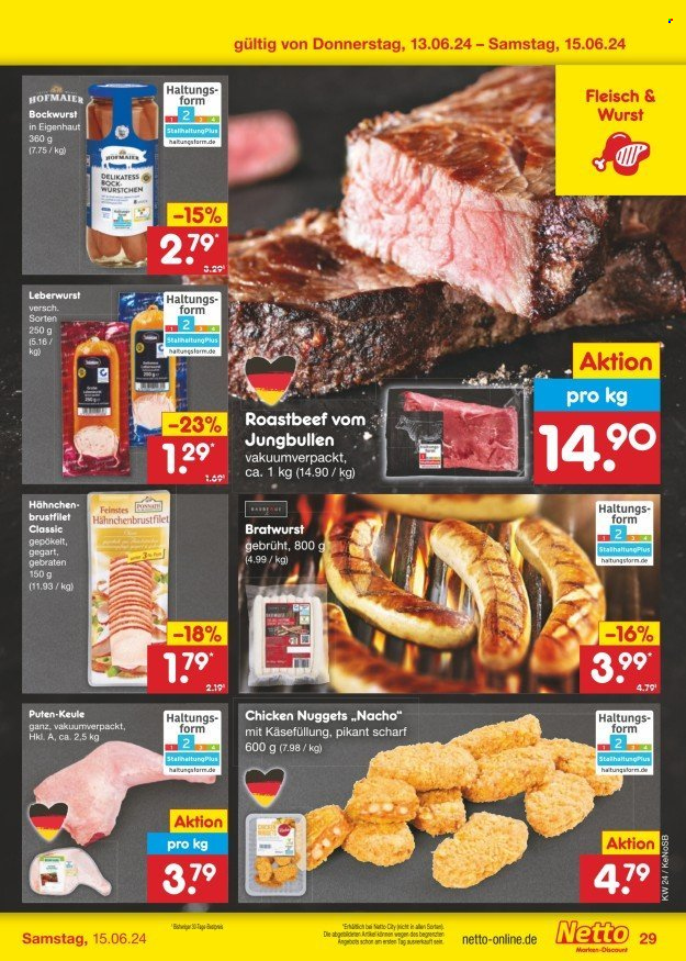 Netto Marken-Discount Prospekte  - 10.06.2024 - 15.06.2024. Seite 45