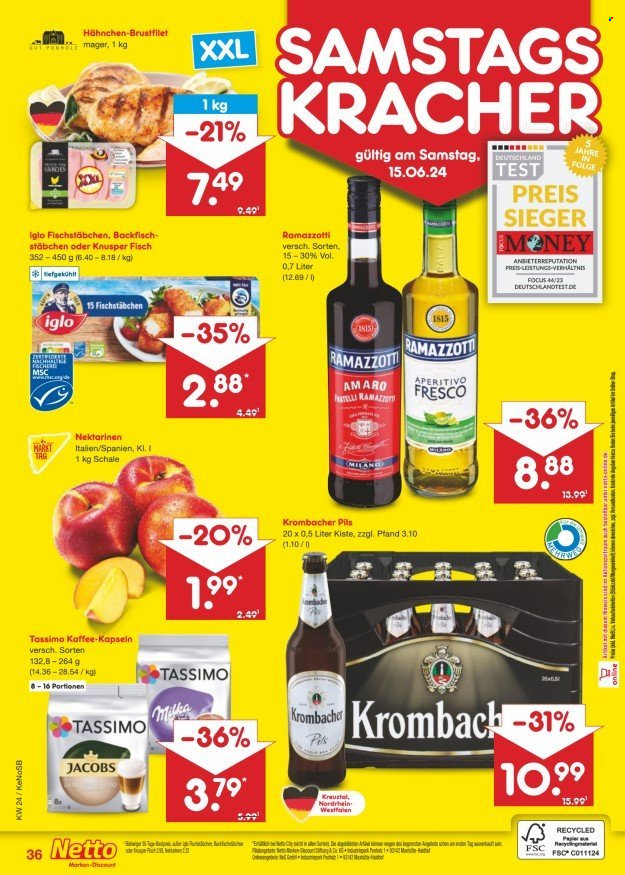 Netto Marken-Discount Prospekte  - 10.06.2024 - 15.06.2024. Seite 52