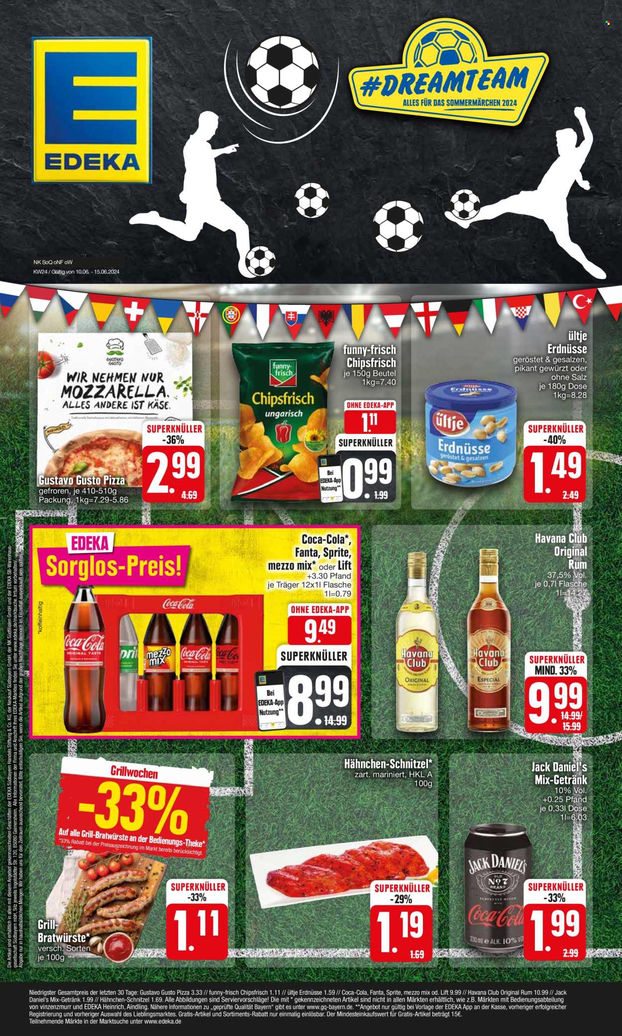 Edeka Prospekte  - 10.06.2024 - 15.06.2024. Seite 1