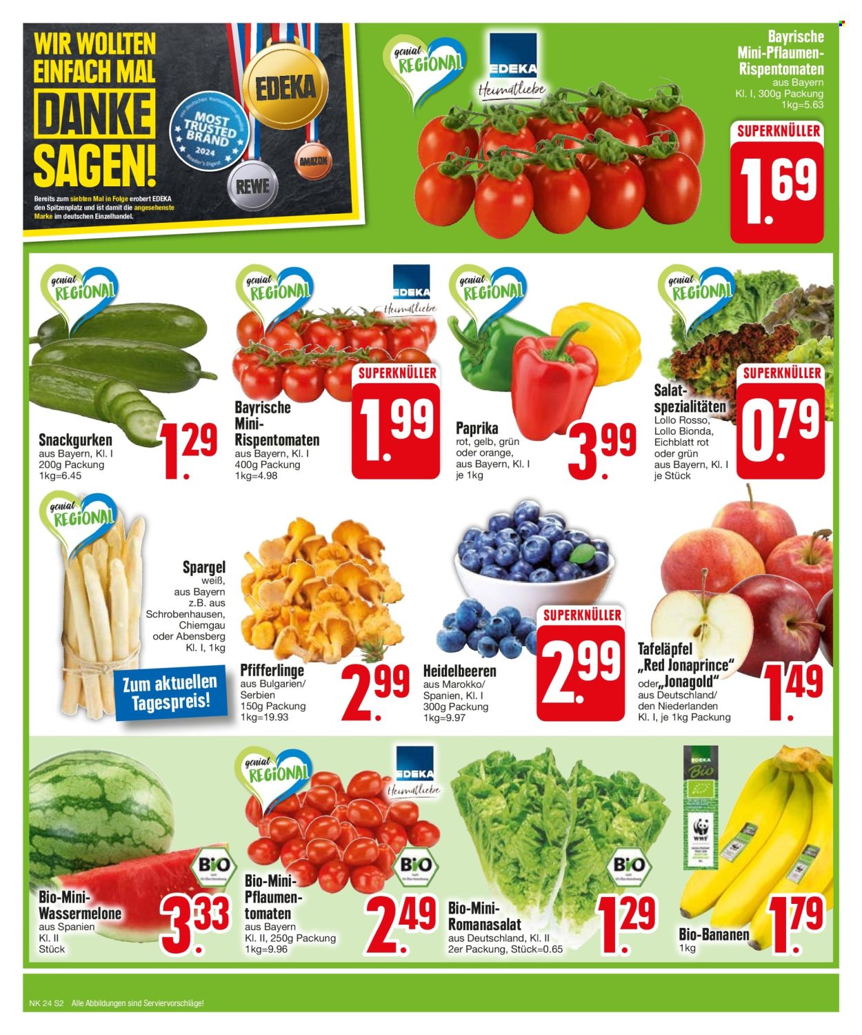 Edeka Prospekte  - 10.06.2024 - 15.06.2024. Seite 4