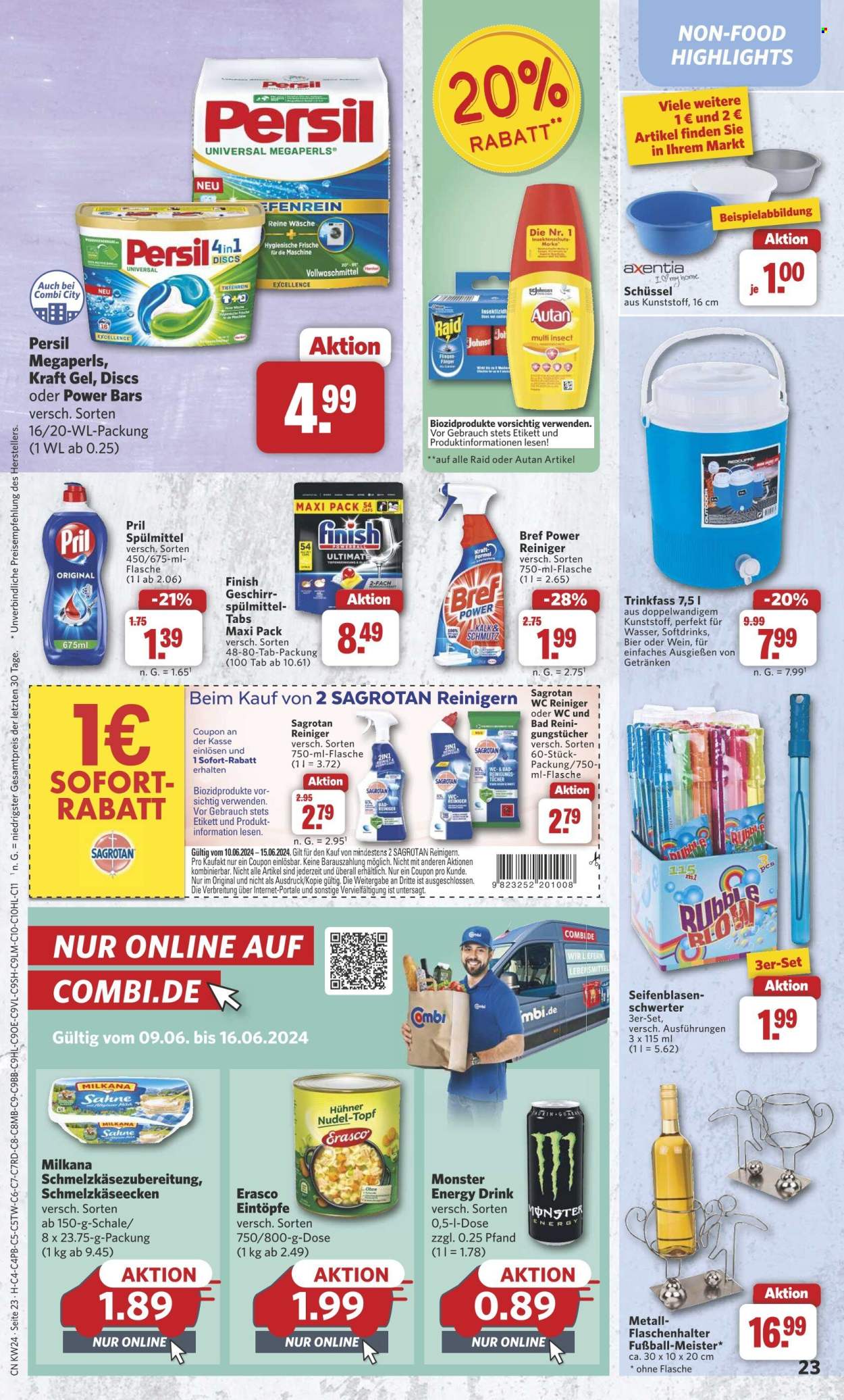 Combi Prospekte  - 10.06.2024 - 15.06.2024. Seite 23