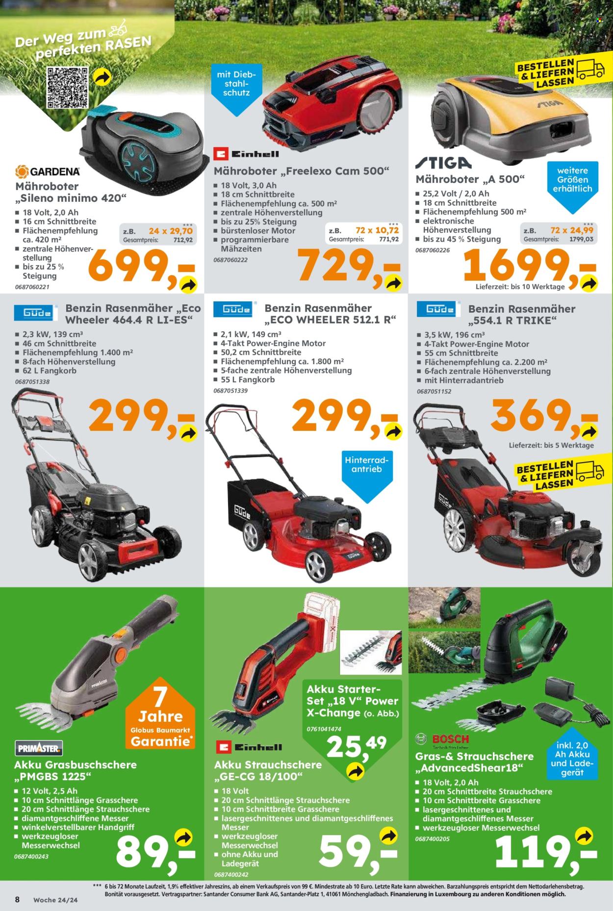 Globus Baumarkt Prospekte  - 10.06.2024 - 15.06.2024. Seite 8