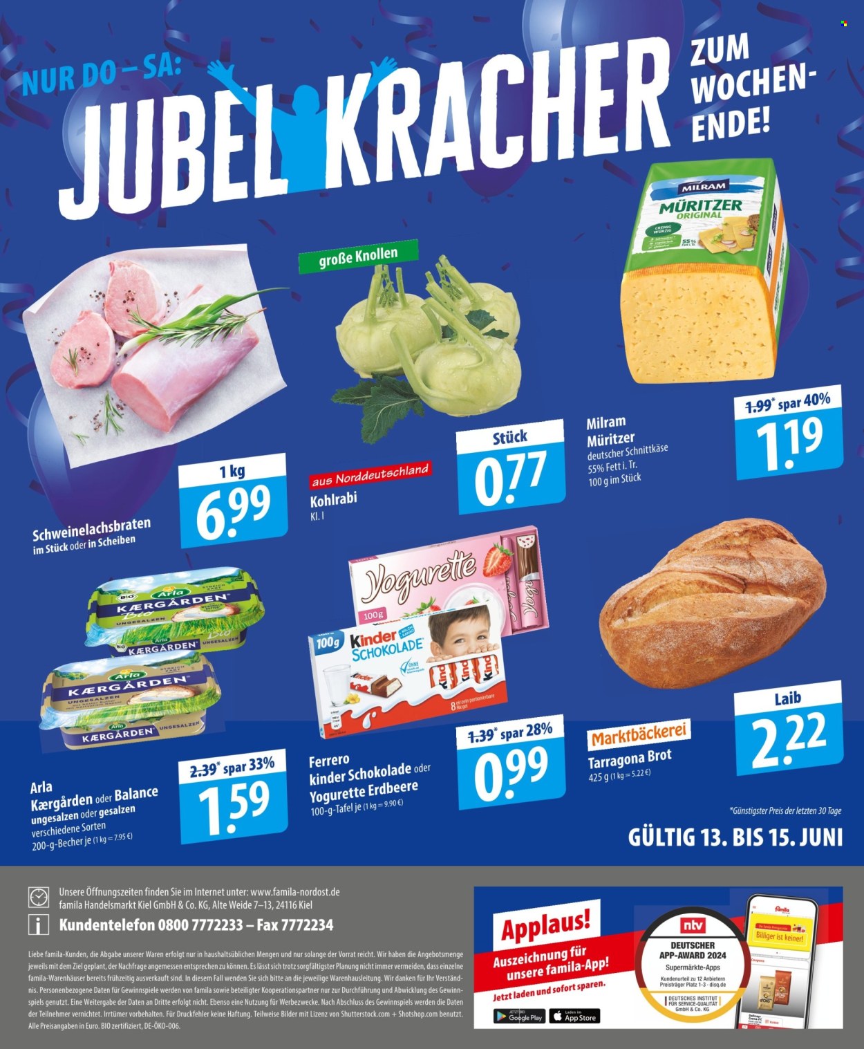 famila Prospekte  - 10.06.2024 - 15.06.2024. Seite 24