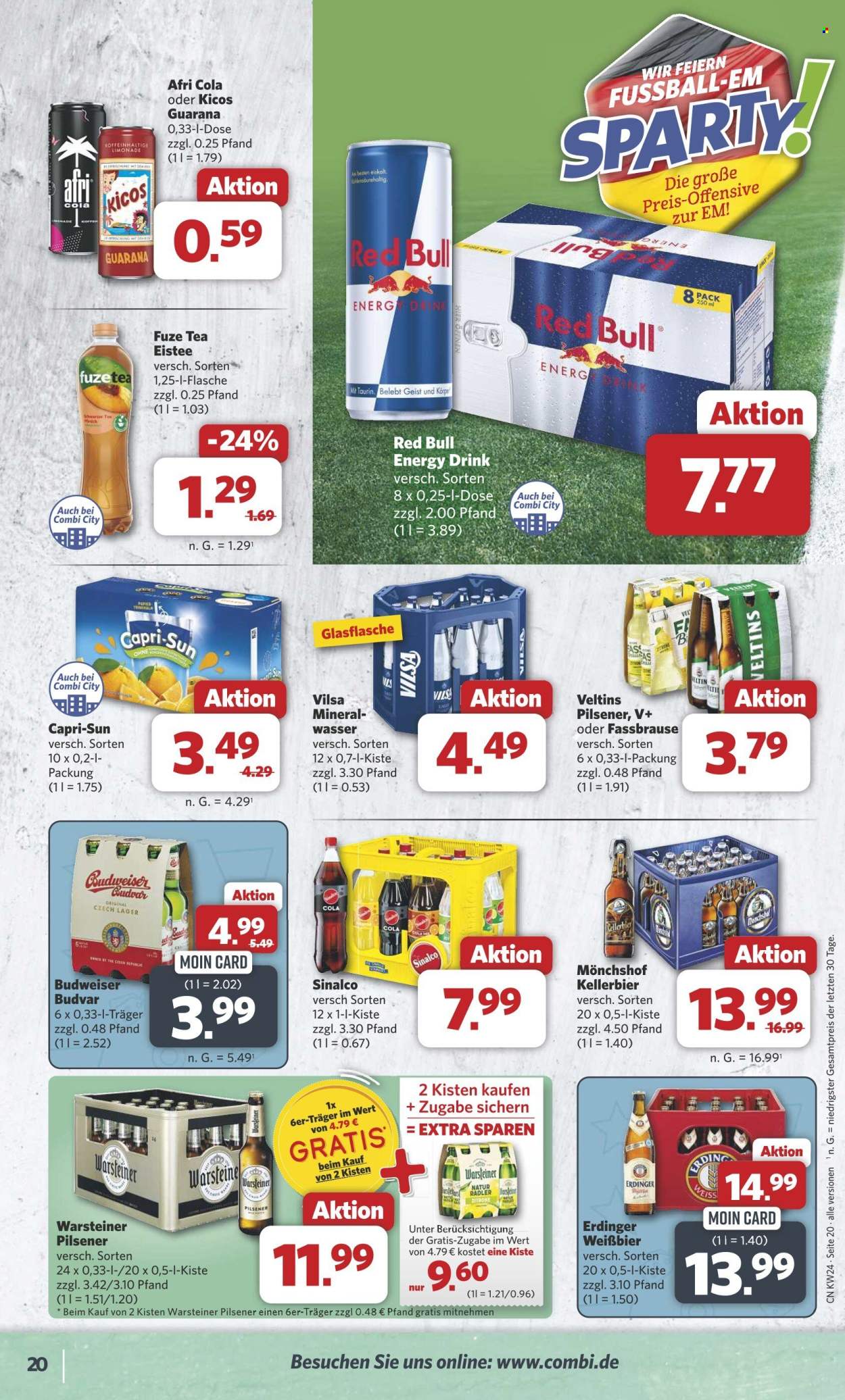 Combi Prospekte  - 10.06.2024 - 15.06.2024. Seite 20