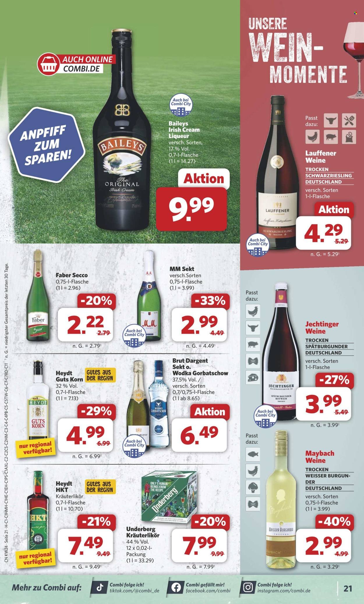Combi Prospekte  - 10.06.2024 - 15.06.2024. Seite 21