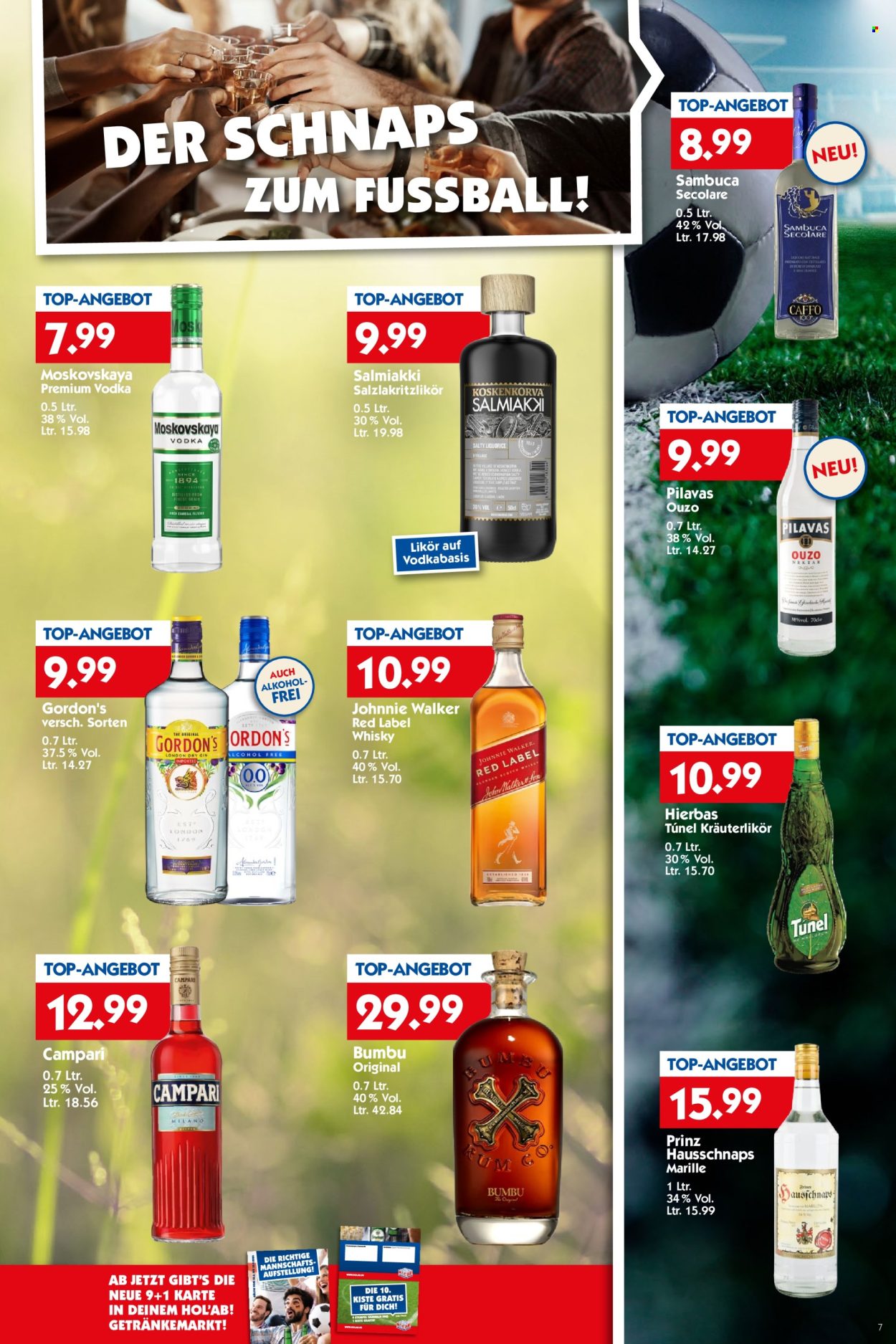 Hol'ab! Getränkemarkt Prospekte  - 10.06.2024 - 15.06.2024. Seite 7