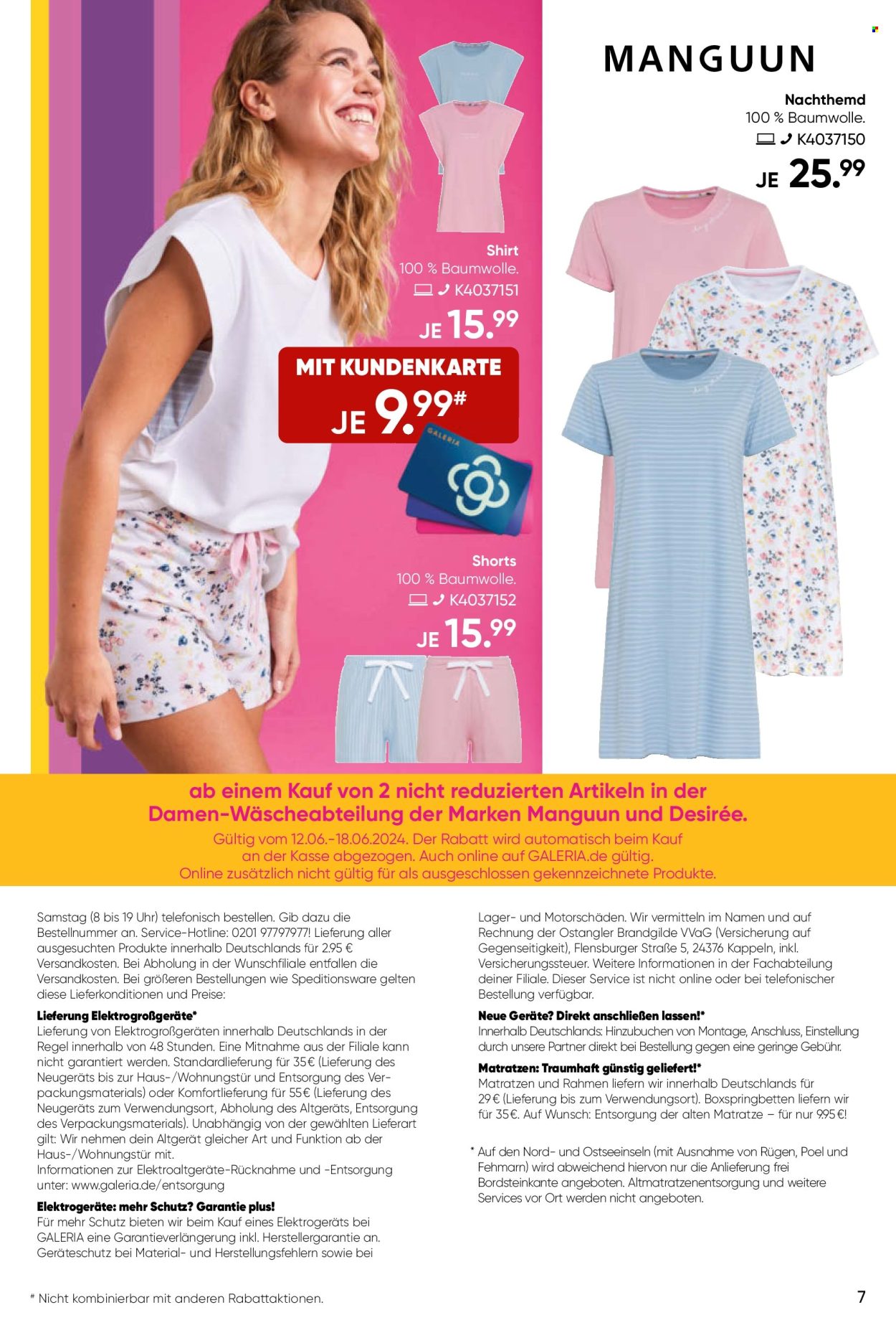 GALERIA Karstadt Kaufhof Prospekte  - 12.06.2024 - 18.06.2024. Seite 7