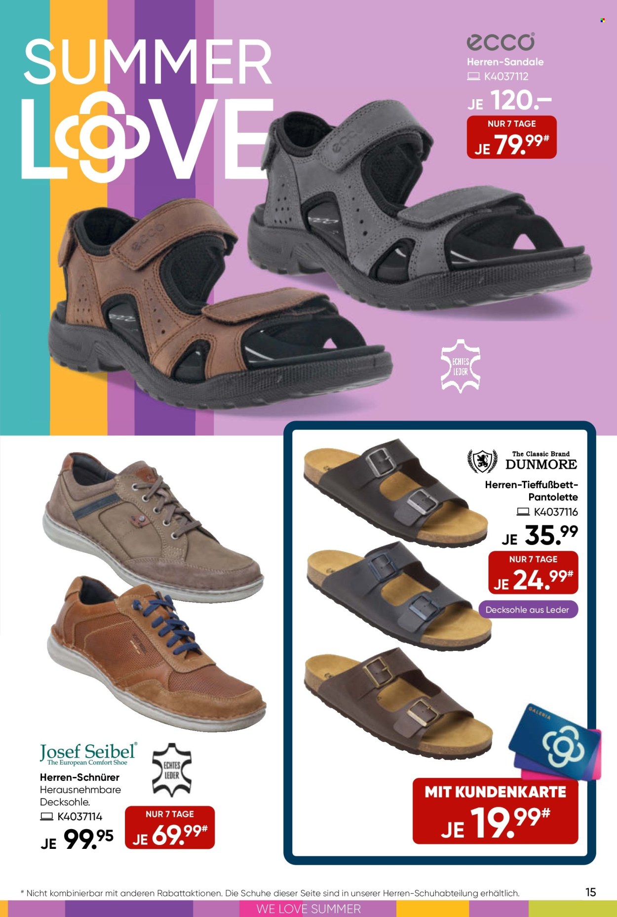 GALERIA Karstadt Kaufhof Prospekte  - 12.06.2024 - 18.06.2024. Seite 15
